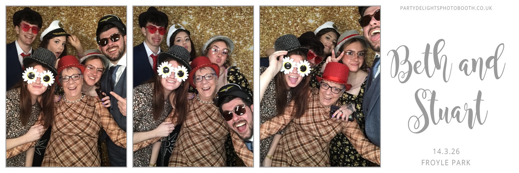 Beth and Stuart's Wedding | View more photos from the event at gallery.partydelightsphotobooth.co.uk/u/PartyDelightsPhotoBooth/Beth-and-Stuarts-Wedding