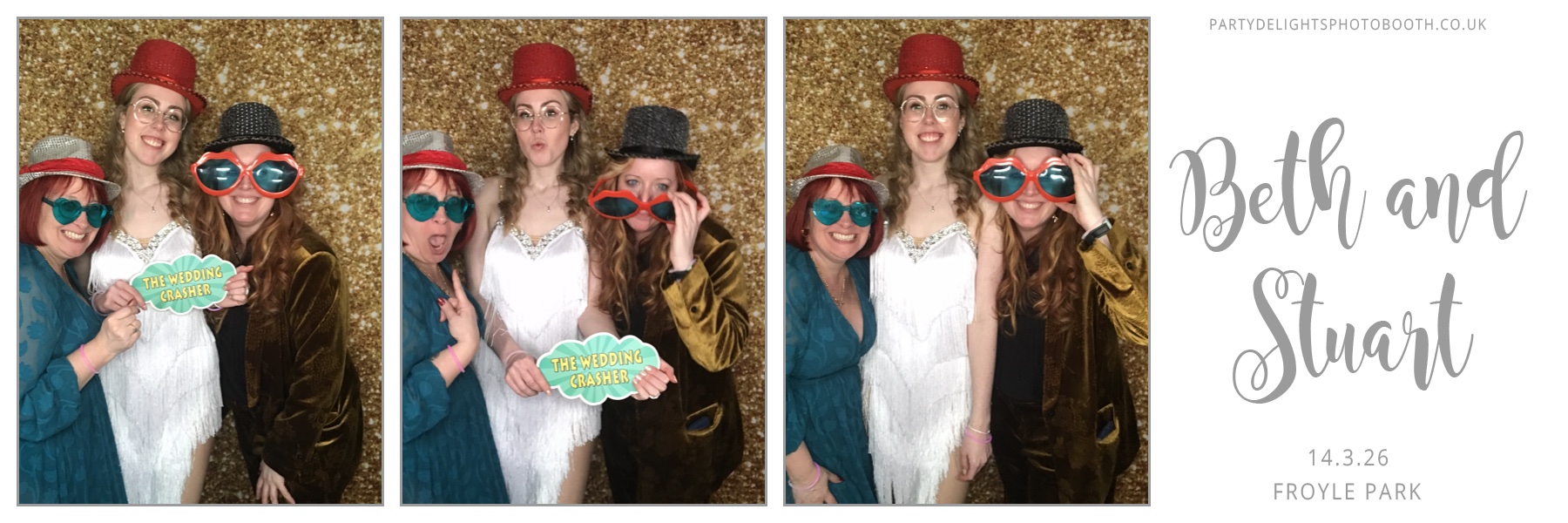 Beth and Stuart's Wedding | View more photos from the event at gallery.partydelightsphotobooth.co.uk/u/PartyDelightsPhotoBooth/Beth-and-Stuarts-Wedding