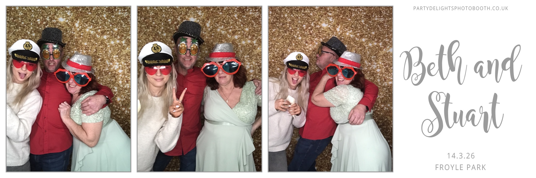 Beth and Stuart's Wedding | View more photos from the event at gallery.partydelightsphotobooth.co.uk/u/PartyDelightsPhotoBooth/Beth-and-Stuarts-Wedding