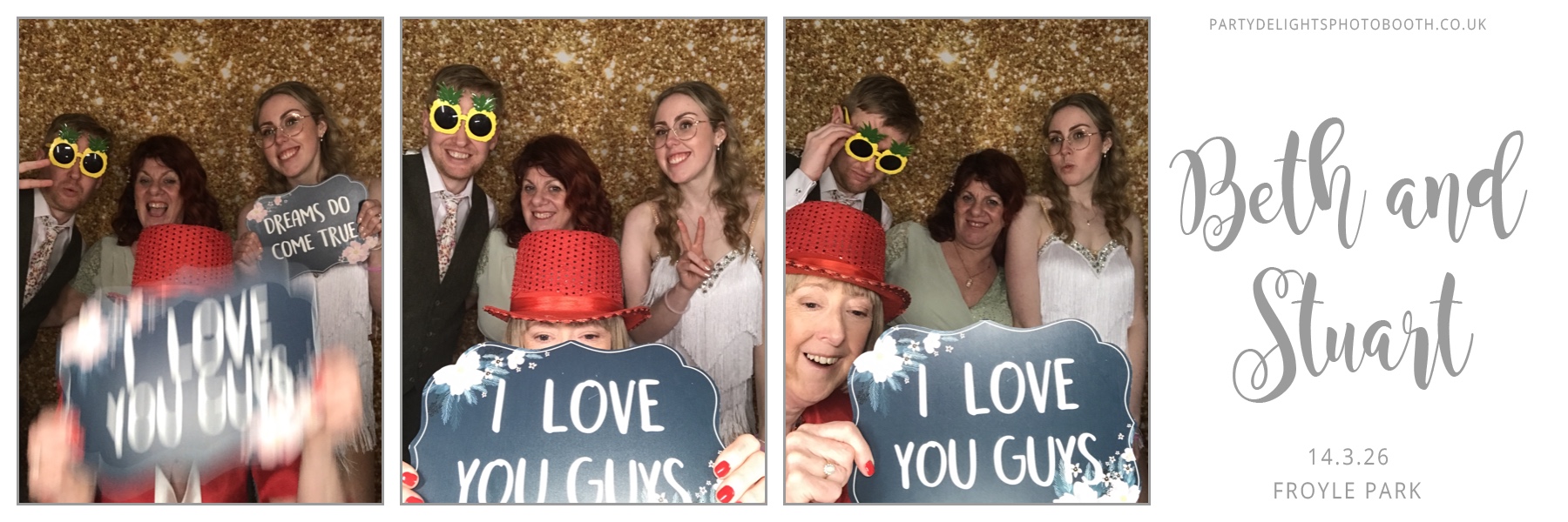 Beth and Stuart's Wedding | View more photos from the event at gallery.partydelightsphotobooth.co.uk/u/PartyDelightsPhotoBooth/Beth-and-Stuarts-Wedding