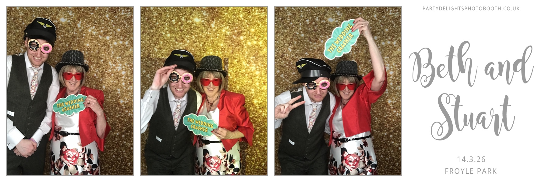 Beth and Stuart's Wedding | View more photos from the event at gallery.partydelightsphotobooth.co.uk/u/PartyDelightsPhotoBooth/Beth-and-Stuarts-Wedding