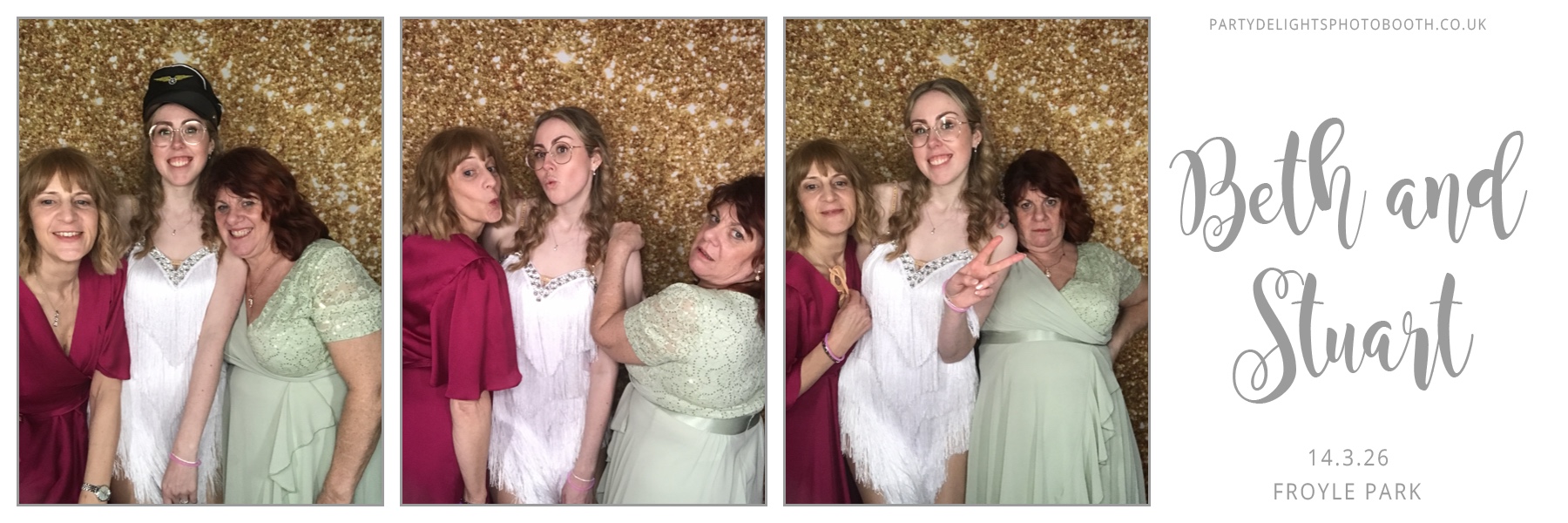 Beth and Stuart's Wedding | View more photos from the event at gallery.partydelightsphotobooth.co.uk/u/PartyDelightsPhotoBooth/Beth-and-Stuarts-Wedding