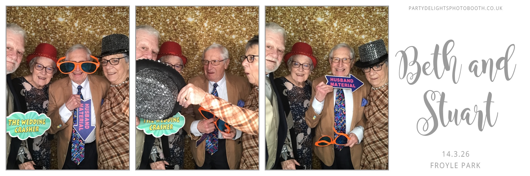 Beth and Stuart's Wedding | View more photos from the event at gallery.partydelightsphotobooth.co.uk/u/PartyDelightsPhotoBooth/Beth-and-Stuarts-Wedding