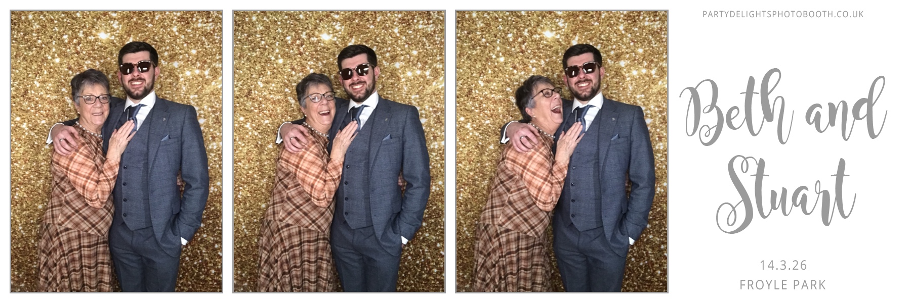 Beth and Stuart's Wedding | View more photos from the event at gallery.partydelightsphotobooth.co.uk/u/PartyDelightsPhotoBooth/Beth-and-Stuarts-Wedding