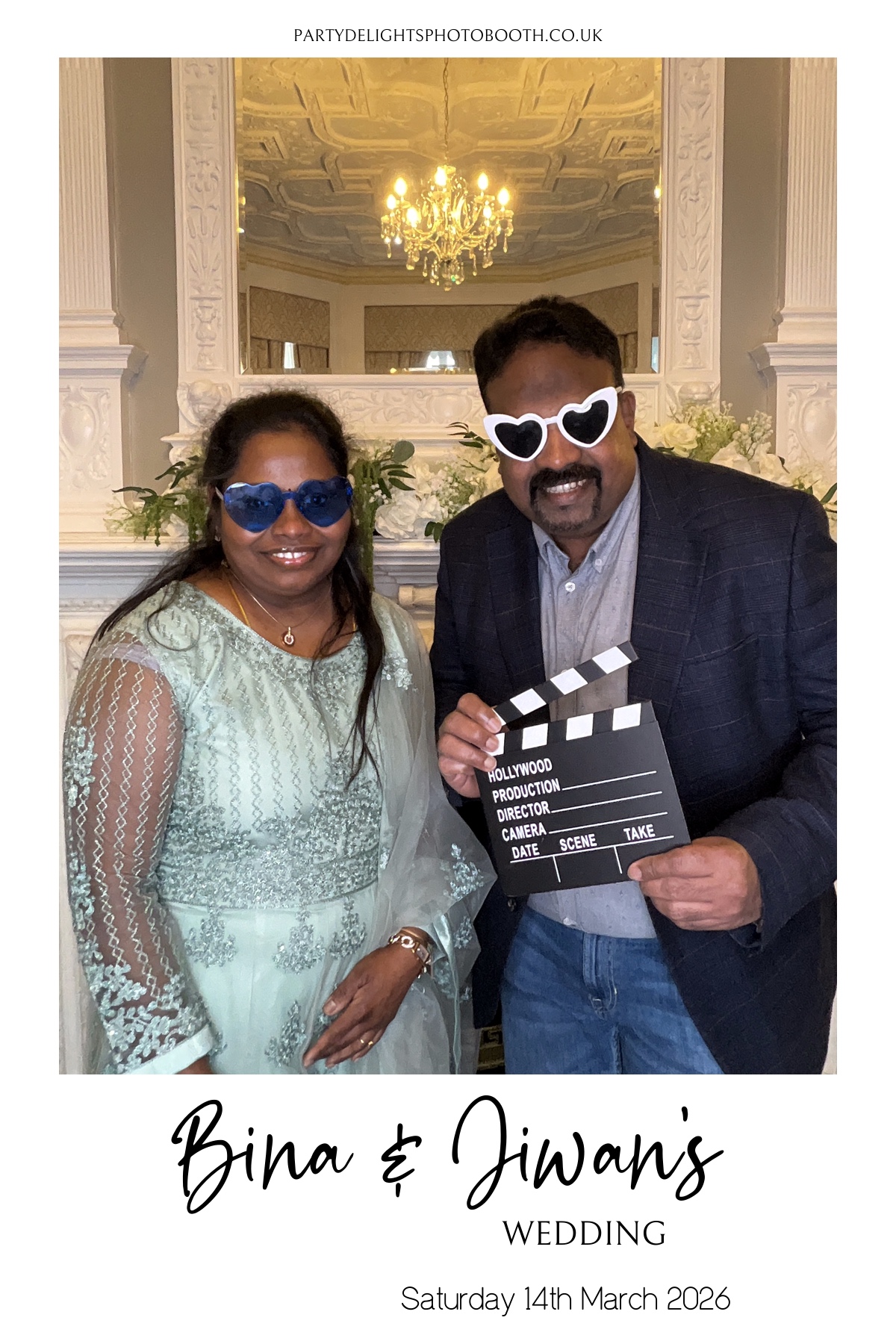 Bina and Jiwan's Wedding | View more photos from the event at gallery.partydelightsphotobooth.co.uk/u/PartyDelightsPhotoBooth/Bina-and-Jiwans-Wedding