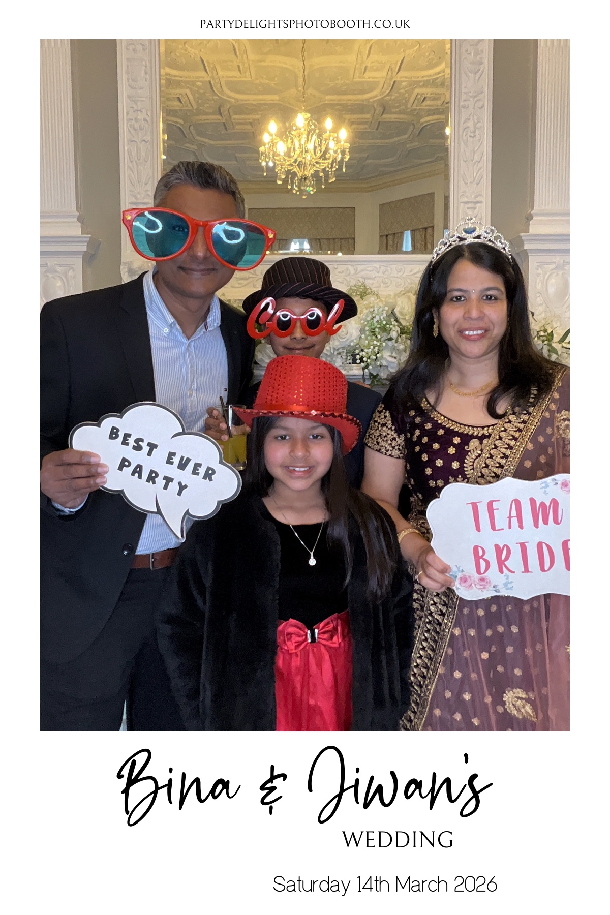 Bina and Jiwan's Wedding | View more photos from the event at gallery.partydelightsphotobooth.co.uk/u/PartyDelightsPhotoBooth/Bina-and-Jiwans-Wedding