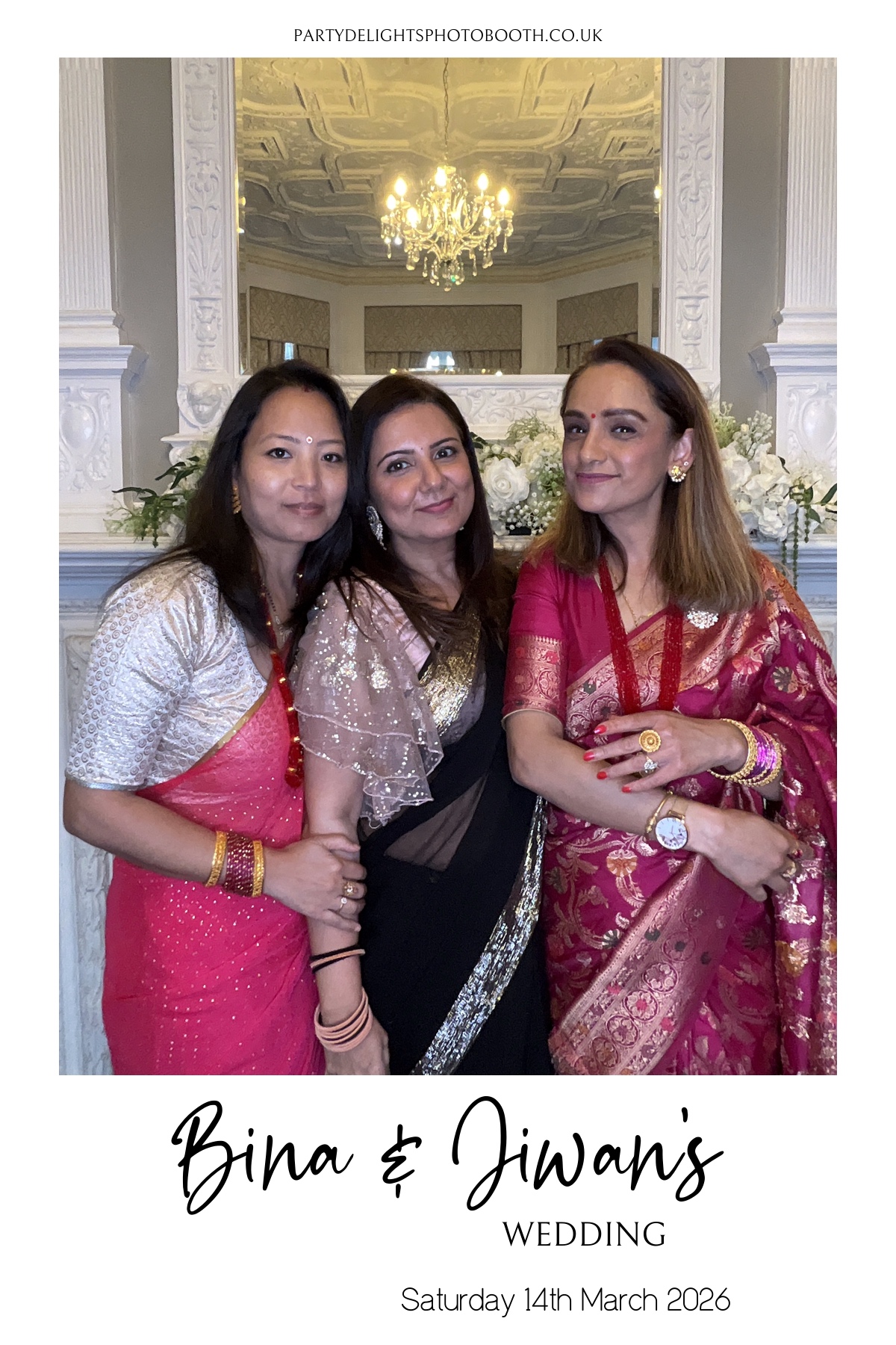 Bina and Jiwan's Wedding | View more photos from the event at gallery.partydelightsphotobooth.co.uk/u/PartyDelightsPhotoBooth/Bina-and-Jiwans-Wedding