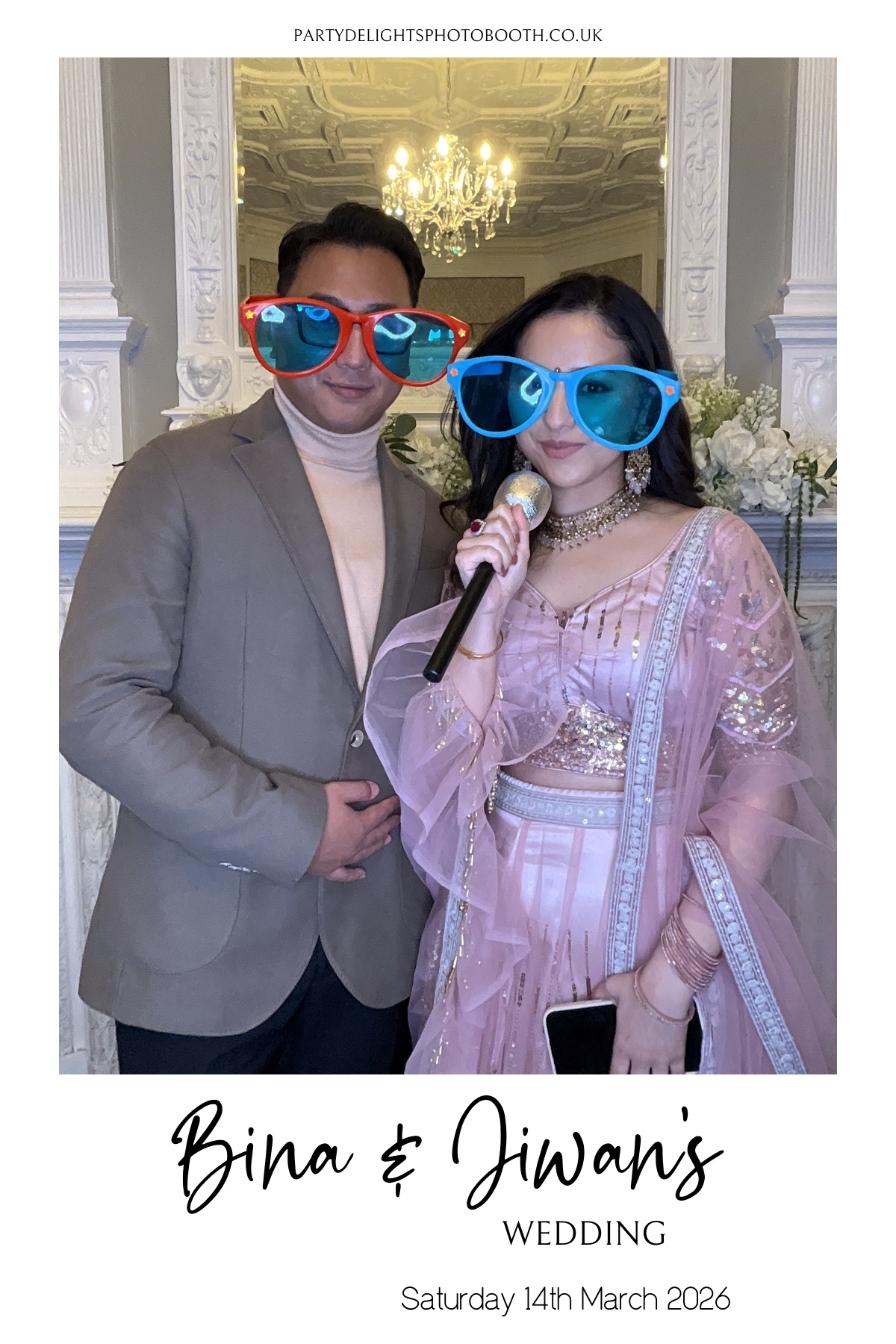 Bina and Jiwan's Wedding | View more photos from the event at gallery.partydelightsphotobooth.co.uk/u/PartyDelightsPhotoBooth/Bina-and-Jiwans-Wedding