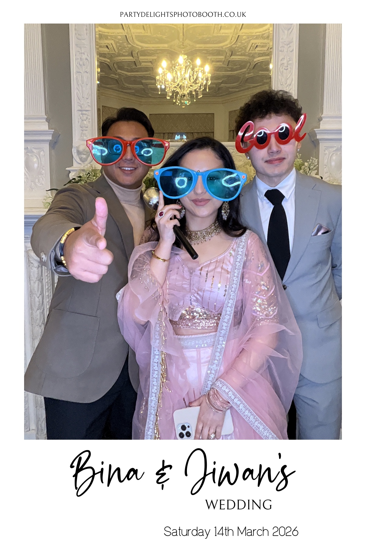Bina and Jiwan's Wedding | View more photos from the event at gallery.partydelightsphotobooth.co.uk/u/PartyDelightsPhotoBooth/Bina-and-Jiwans-Wedding