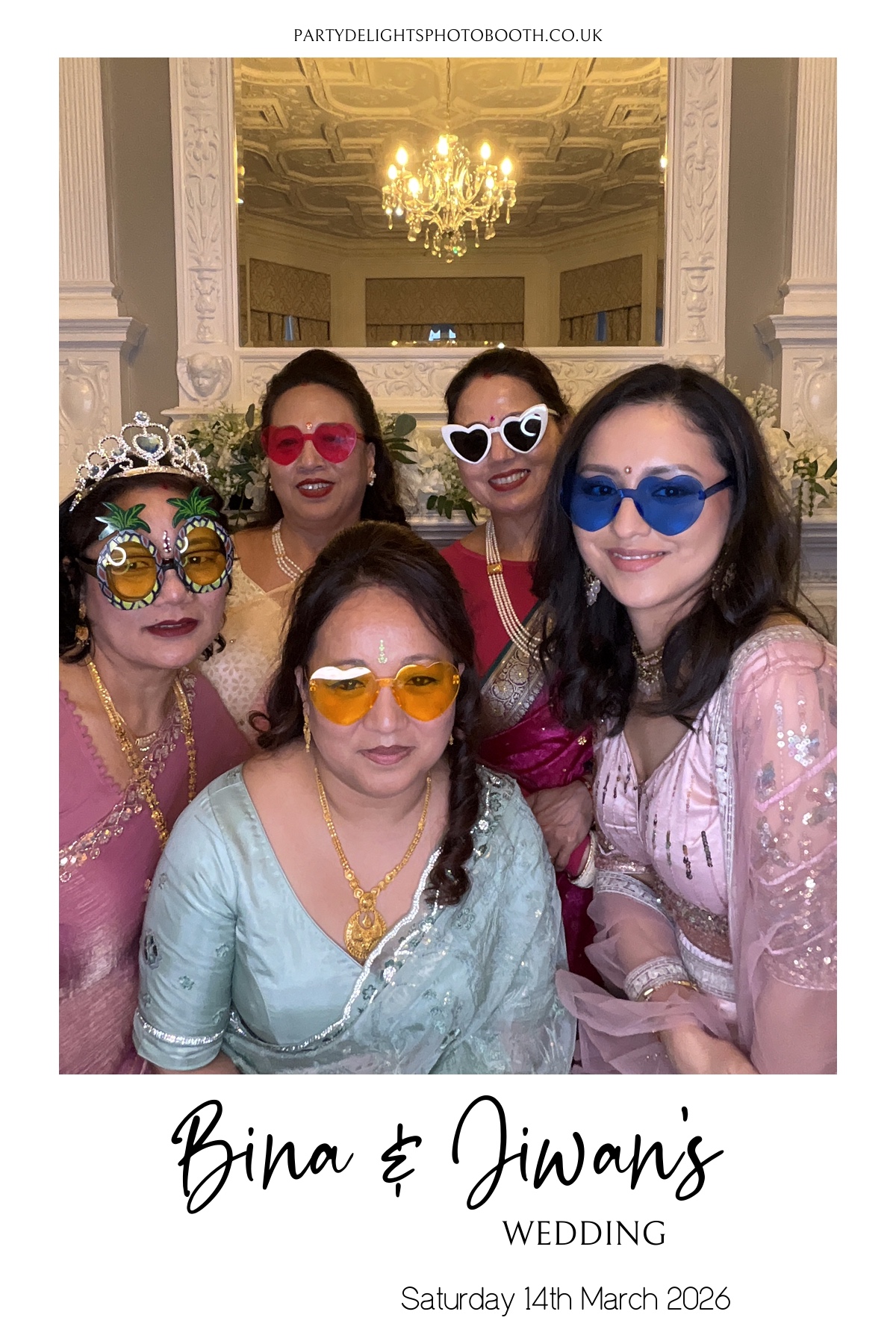 Bina and Jiwan's Wedding | View more photos from the event at gallery.partydelightsphotobooth.co.uk/u/PartyDelightsPhotoBooth/Bina-and-Jiwans-Wedding
