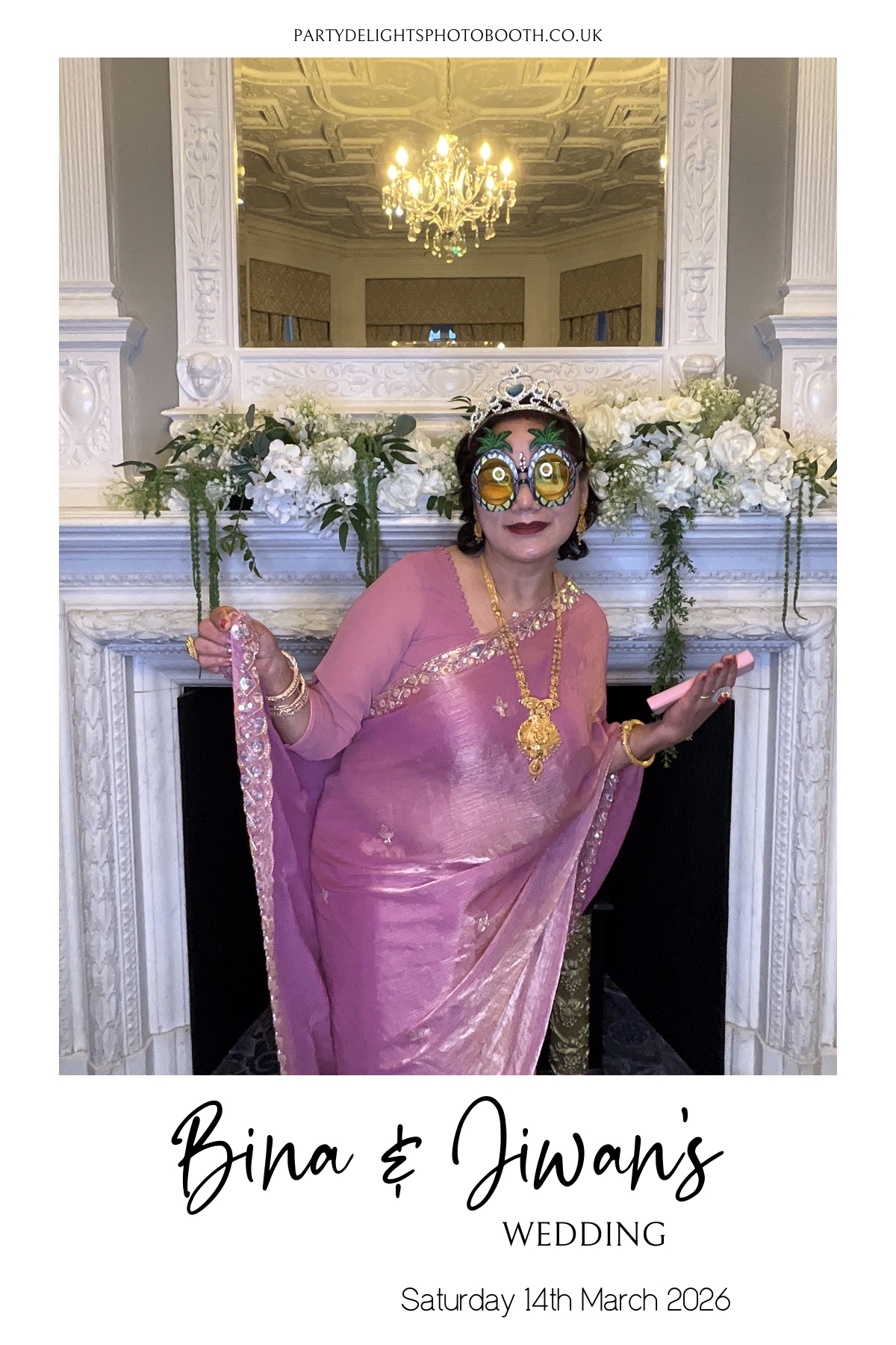 Bina and Jiwan's Wedding | View more photos from the event at gallery.partydelightsphotobooth.co.uk/u/PartyDelightsPhotoBooth/Bina-and-Jiwans-Wedding