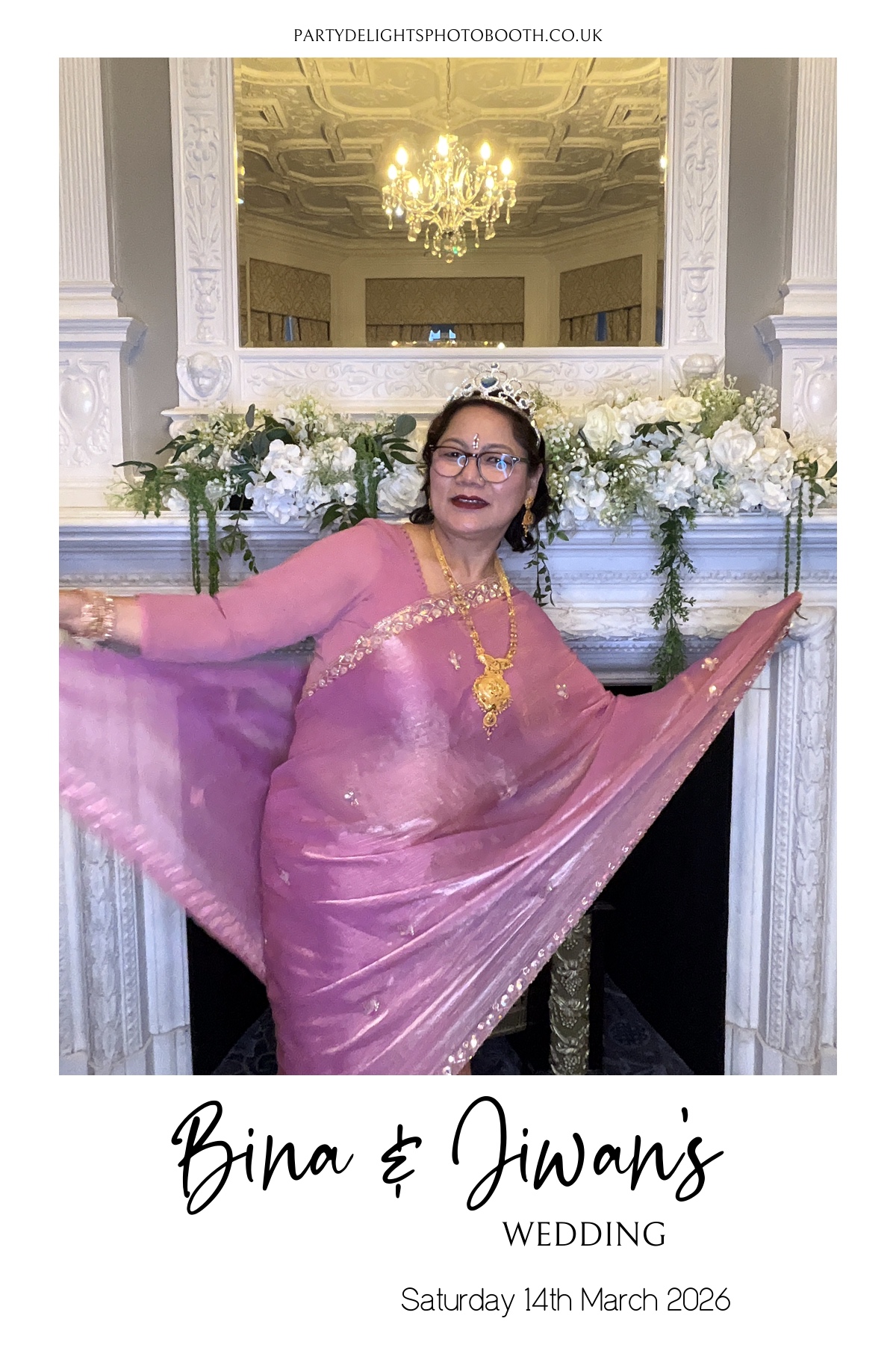 Bina and Jiwan's Wedding | View more photos from the event at gallery.partydelightsphotobooth.co.uk/u/PartyDelightsPhotoBooth/Bina-and-Jiwans-Wedding