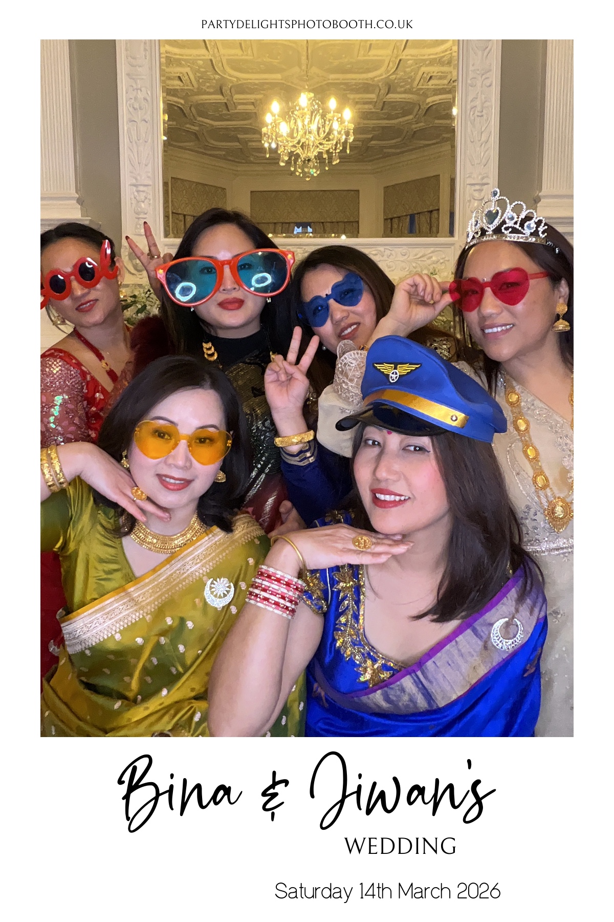 Bina and Jiwan's Wedding | View more photos from the event at gallery.partydelightsphotobooth.co.uk/u/PartyDelightsPhotoBooth/Bina-and-Jiwans-Wedding