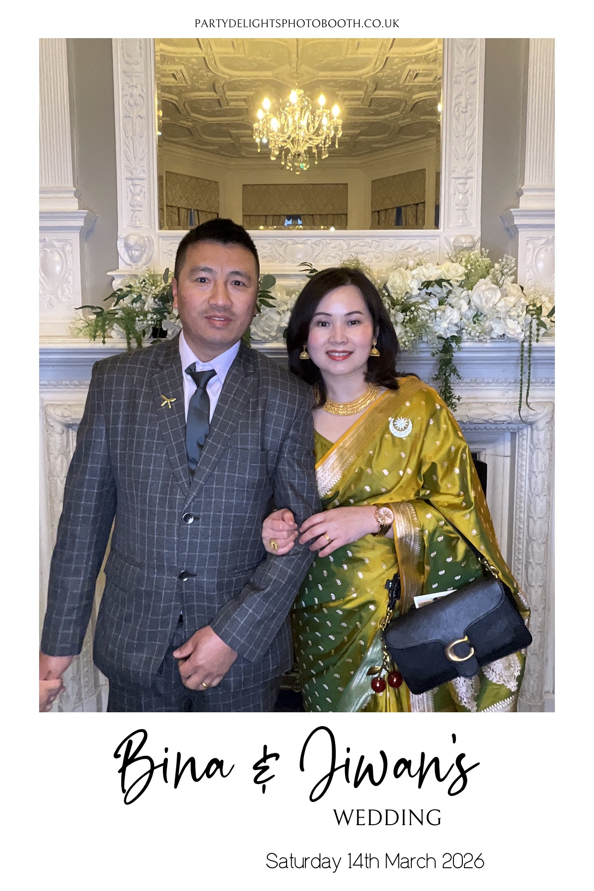 Bina and Jiwan's Wedding | View more photos from the event at gallery.partydelightsphotobooth.co.uk/u/PartyDelightsPhotoBooth/Bina-and-Jiwans-Wedding