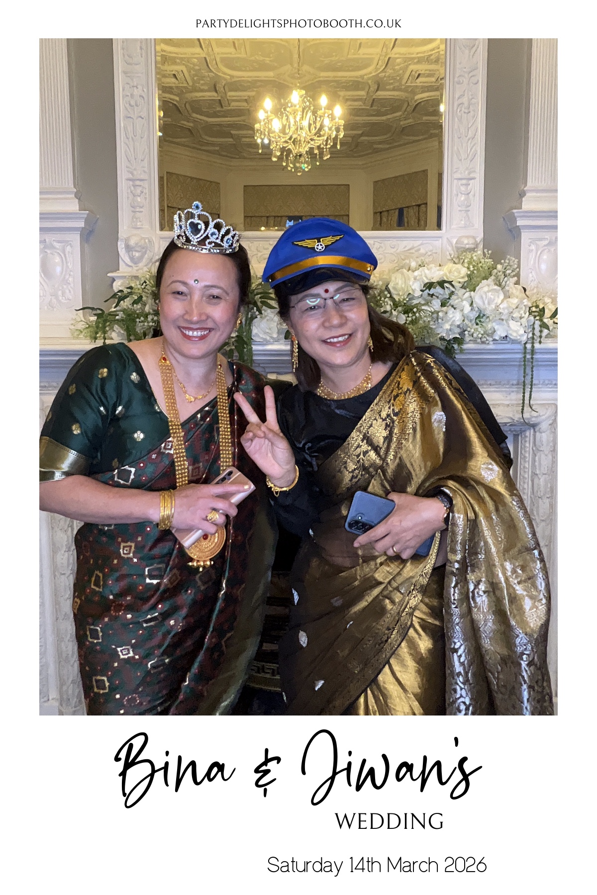 Bina and Jiwan's Wedding | View more photos from the event at gallery.partydelightsphotobooth.co.uk/u/PartyDelightsPhotoBooth/Bina-and-Jiwans-Wedding