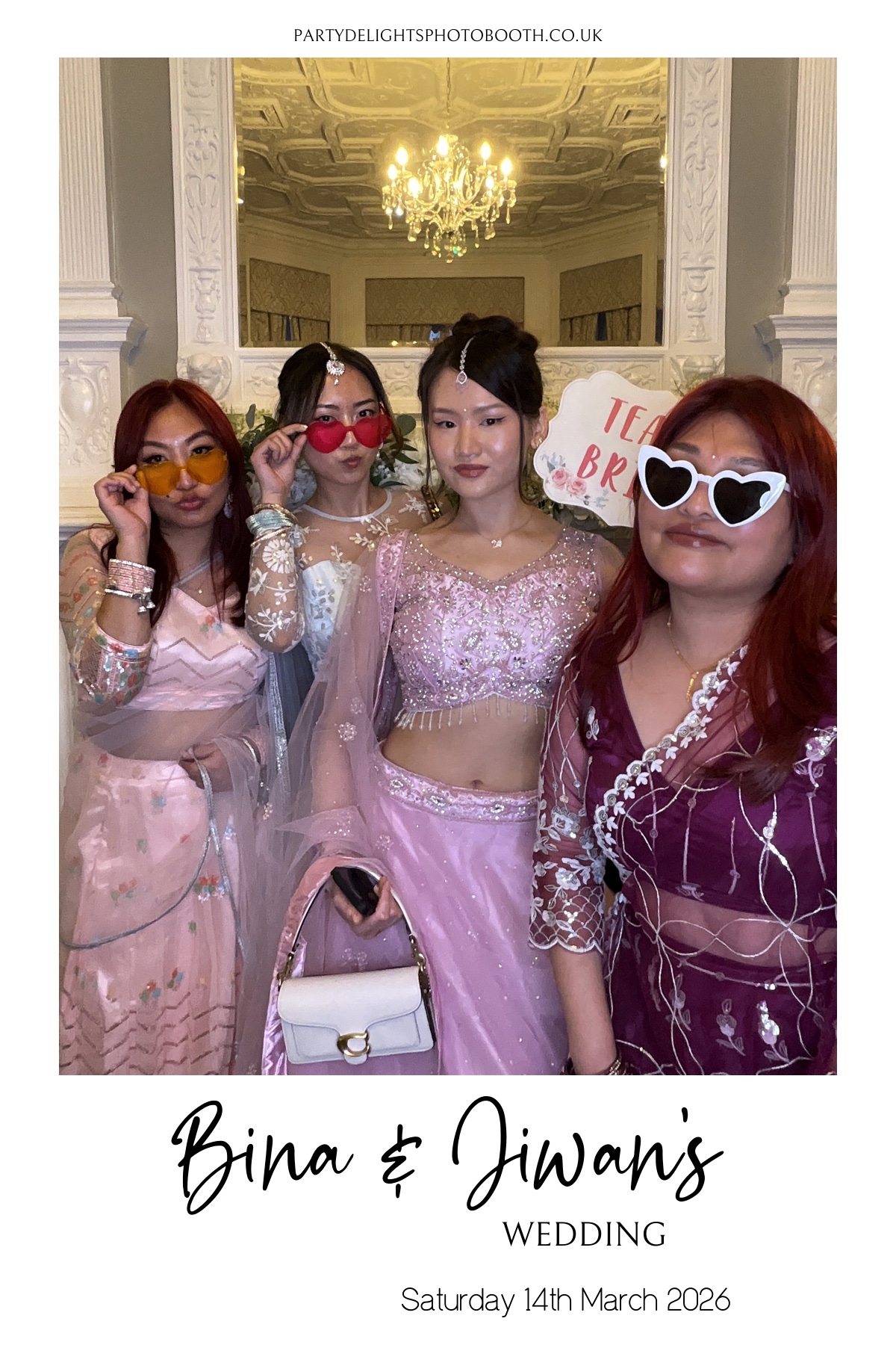 Bina and Jiwan's Wedding | View more photos from the event at gallery.partydelightsphotobooth.co.uk/u/PartyDelightsPhotoBooth/Bina-and-Jiwans-Wedding