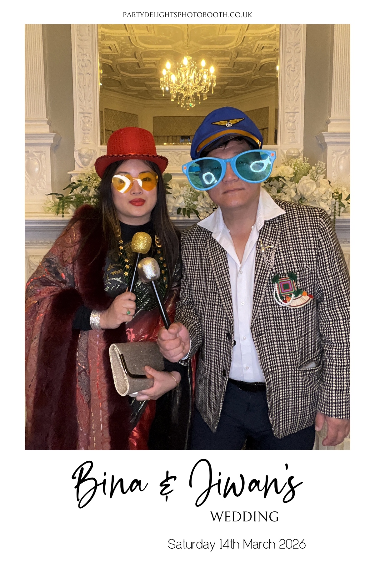 Bina and Jiwan's Wedding | View more photos from the event at gallery.partydelightsphotobooth.co.uk/u/PartyDelightsPhotoBooth/Bina-and-Jiwans-Wedding