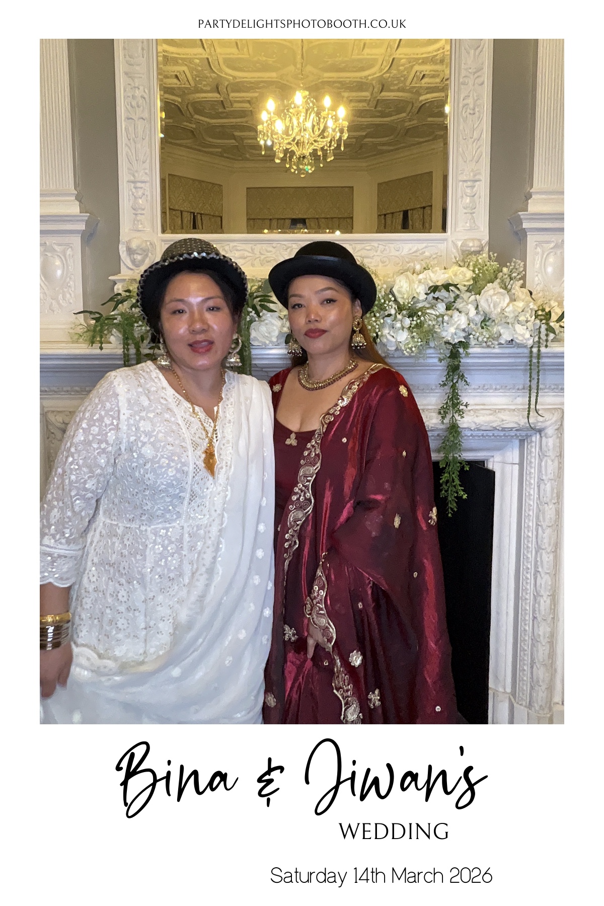 Bina and Jiwan's Wedding | View more photos from the event at gallery.partydelightsphotobooth.co.uk/u/PartyDelightsPhotoBooth/Bina-and-Jiwans-Wedding