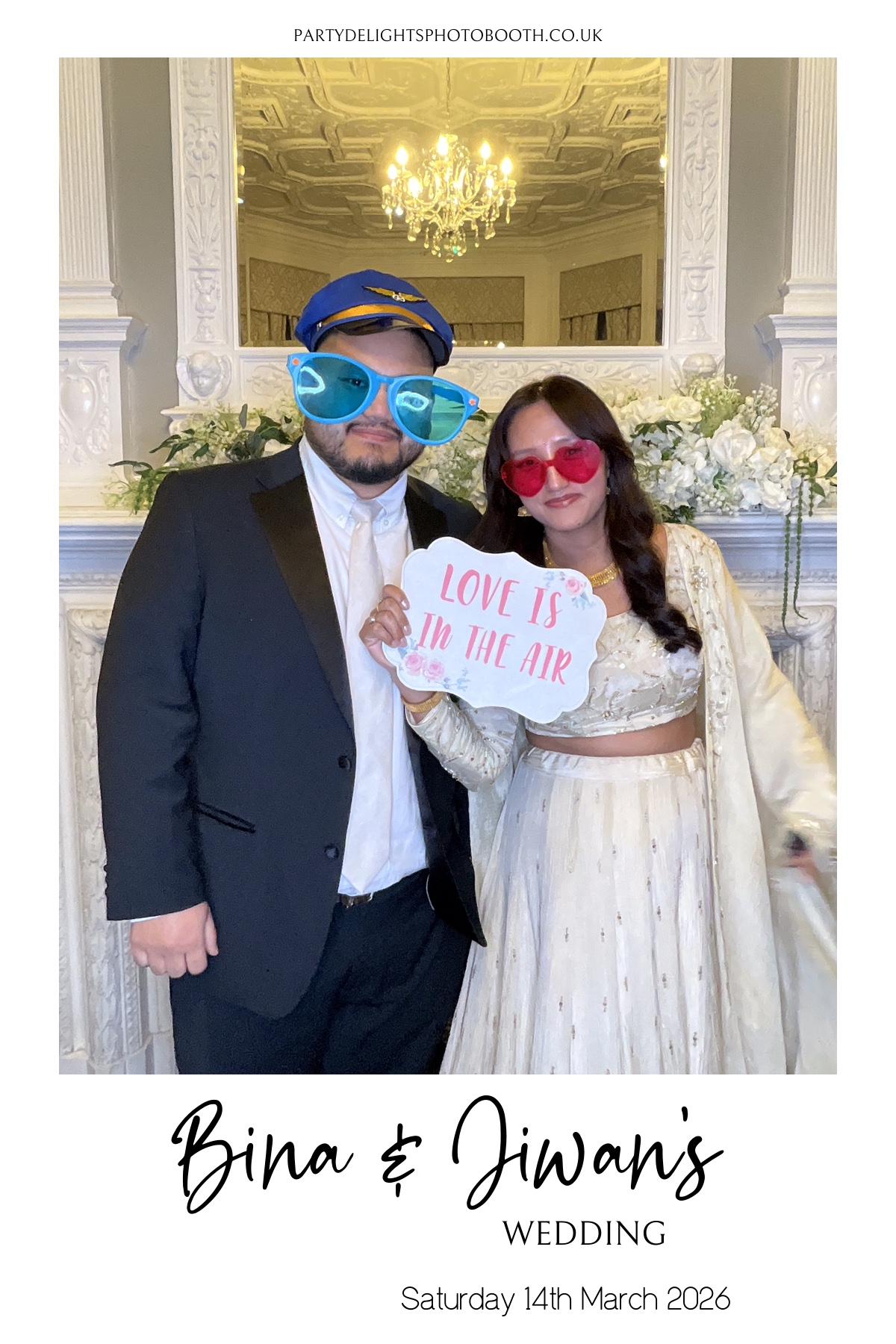 Bina and Jiwan's Wedding | View more photos from the event at gallery.partydelightsphotobooth.co.uk/u/PartyDelightsPhotoBooth/Bina-and-Jiwans-Wedding