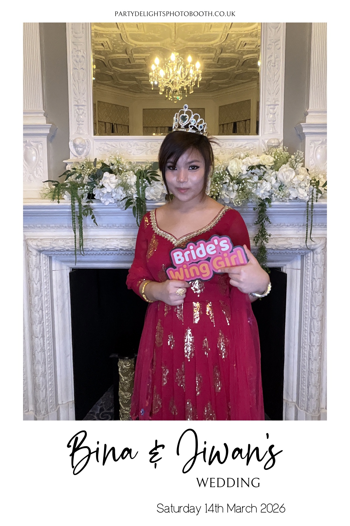 Bina and Jiwan's Wedding | View more photos from the event at gallery.partydelightsphotobooth.co.uk/u/PartyDelightsPhotoBooth/Bina-and-Jiwans-Wedding