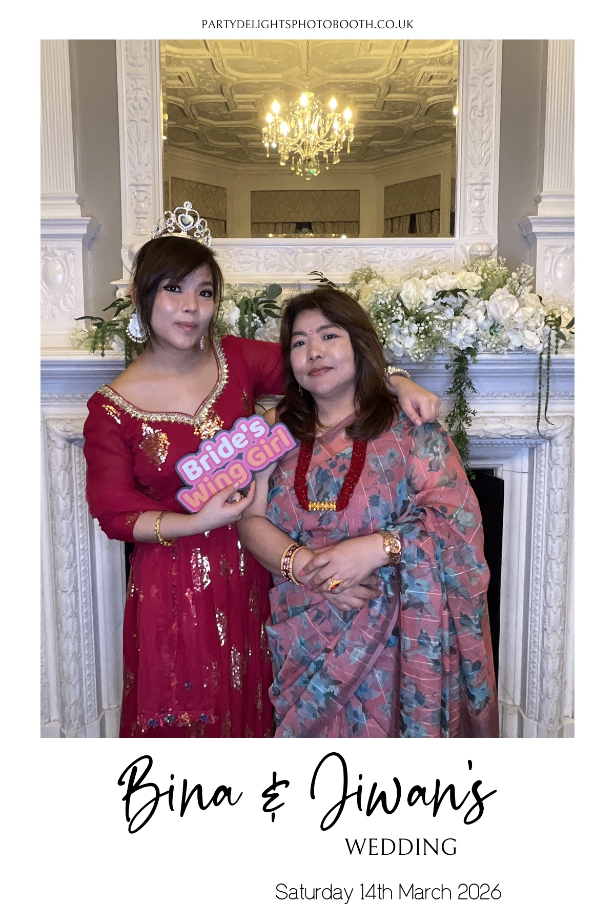 Bina and Jiwan's Wedding | View more photos from the event at gallery.partydelightsphotobooth.co.uk/u/PartyDelightsPhotoBooth/Bina-and-Jiwans-Wedding