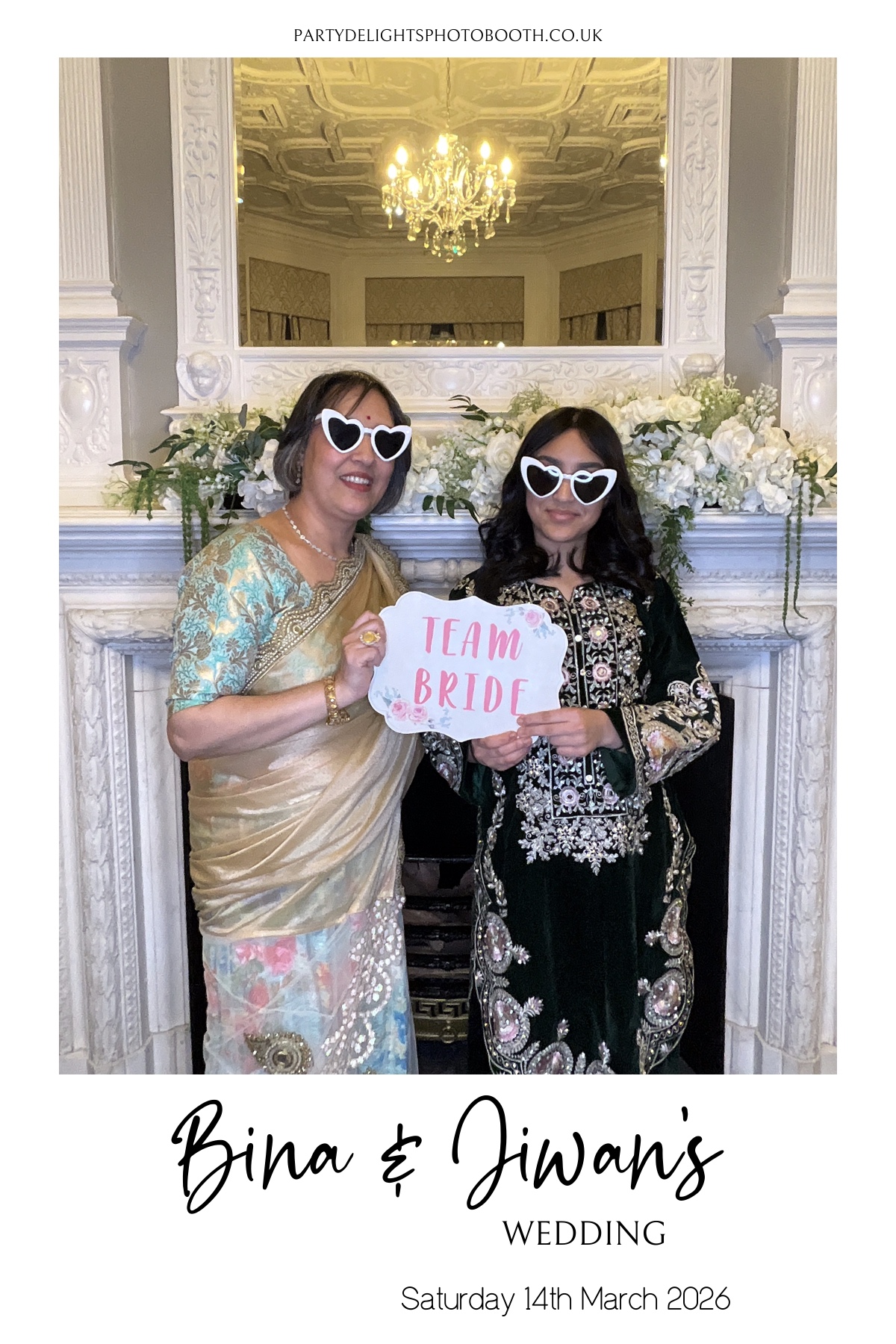 Bina and Jiwan's Wedding | View more photos from the event at gallery.partydelightsphotobooth.co.uk/u/PartyDelightsPhotoBooth/Bina-and-Jiwans-Wedding