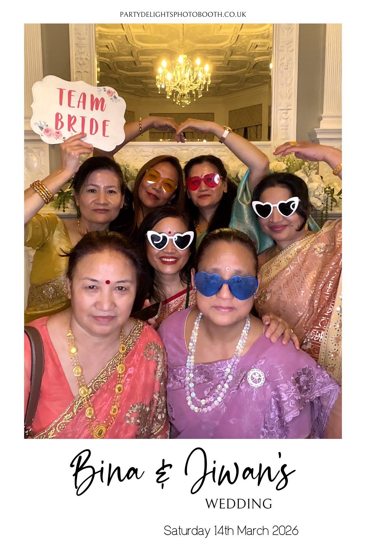 Bina and Jiwan's Wedding | View more photos from the event at gallery.partydelightsphotobooth.co.uk/u/PartyDelightsPhotoBooth/Bina-and-Jiwans-Wedding