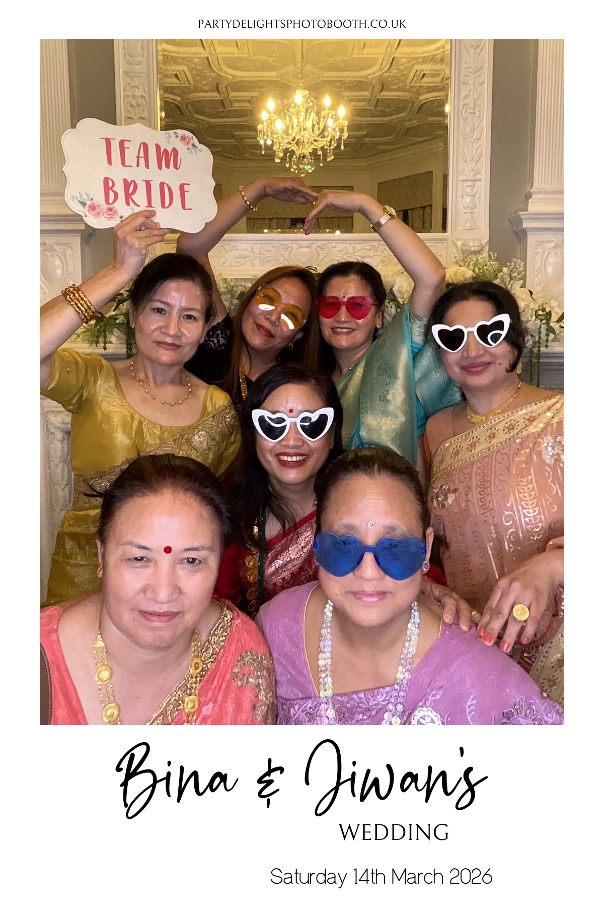 Bina and Jiwan's Wedding | View more photos from the event at gallery.partydelightsphotobooth.co.uk/u/PartyDelightsPhotoBooth/Bina-and-Jiwans-Wedding
