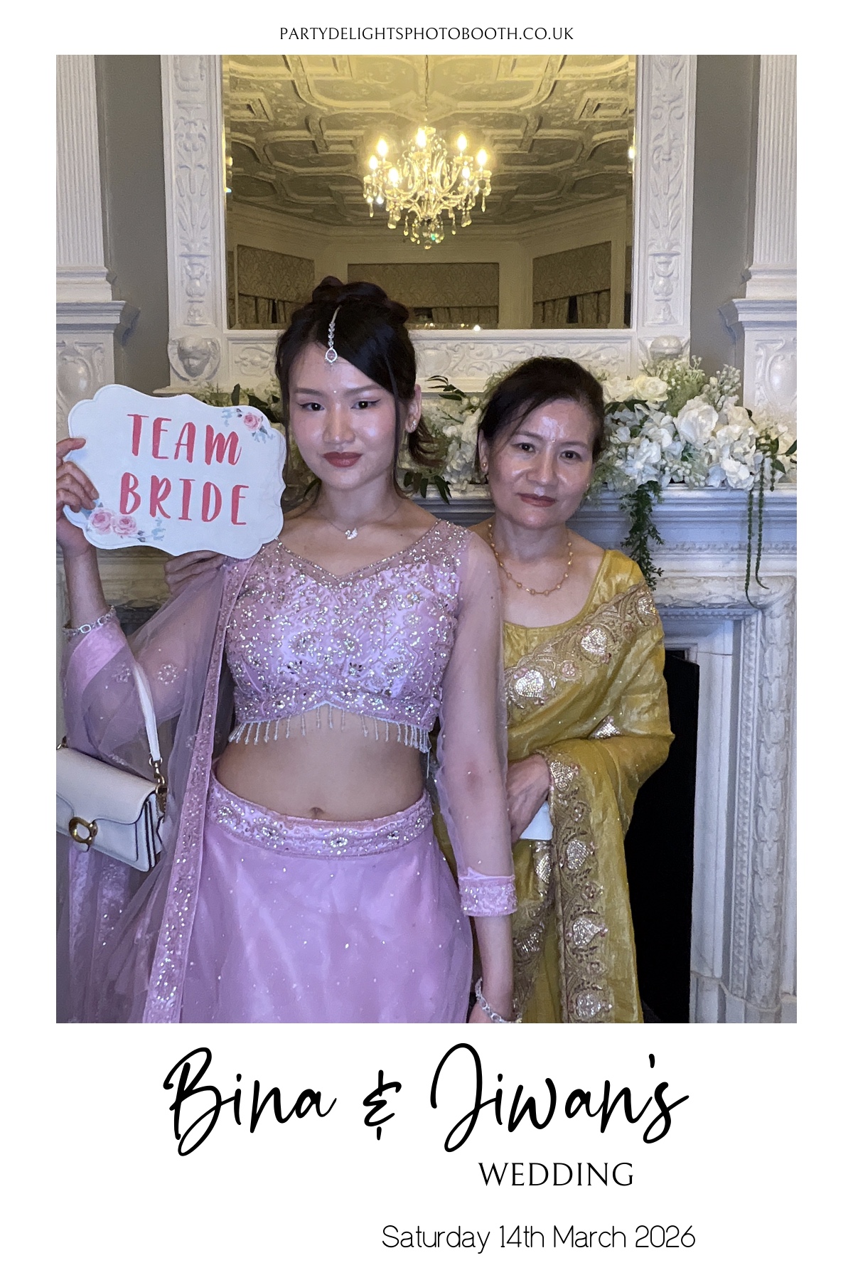 Bina and Jiwan's Wedding | View more photos from the event at gallery.partydelightsphotobooth.co.uk/u/PartyDelightsPhotoBooth/Bina-and-Jiwans-Wedding