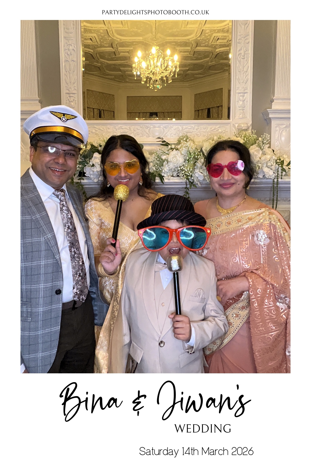 Bina and Jiwan's Wedding | View more photos from the event at gallery.partydelightsphotobooth.co.uk/u/PartyDelightsPhotoBooth/Bina-and-Jiwans-Wedding