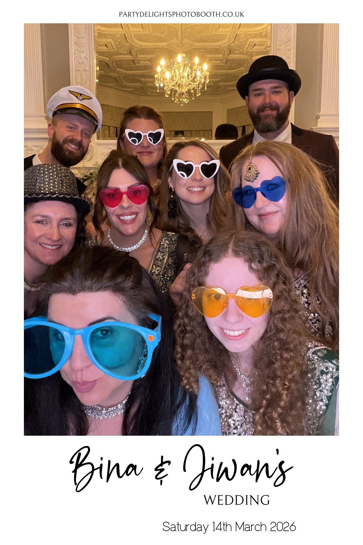 Bina and Jiwan's Wedding | View more photos from the event at gallery.partydelightsphotobooth.co.uk/u/PartyDelightsPhotoBooth/Bina-and-Jiwans-Wedding