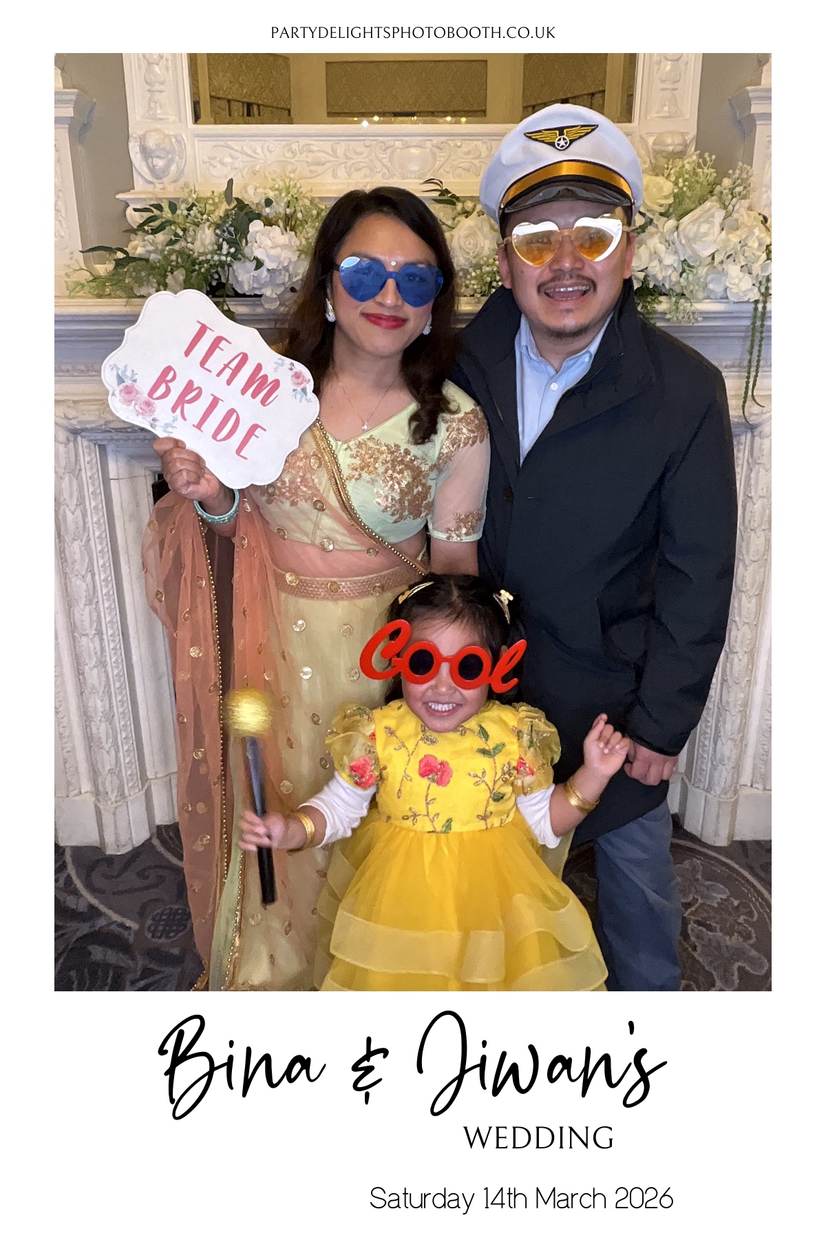 Bina and Jiwan's Wedding | View more photos from the event at gallery.partydelightsphotobooth.co.uk/u/PartyDelightsPhotoBooth/Bina-and-Jiwans-Wedding