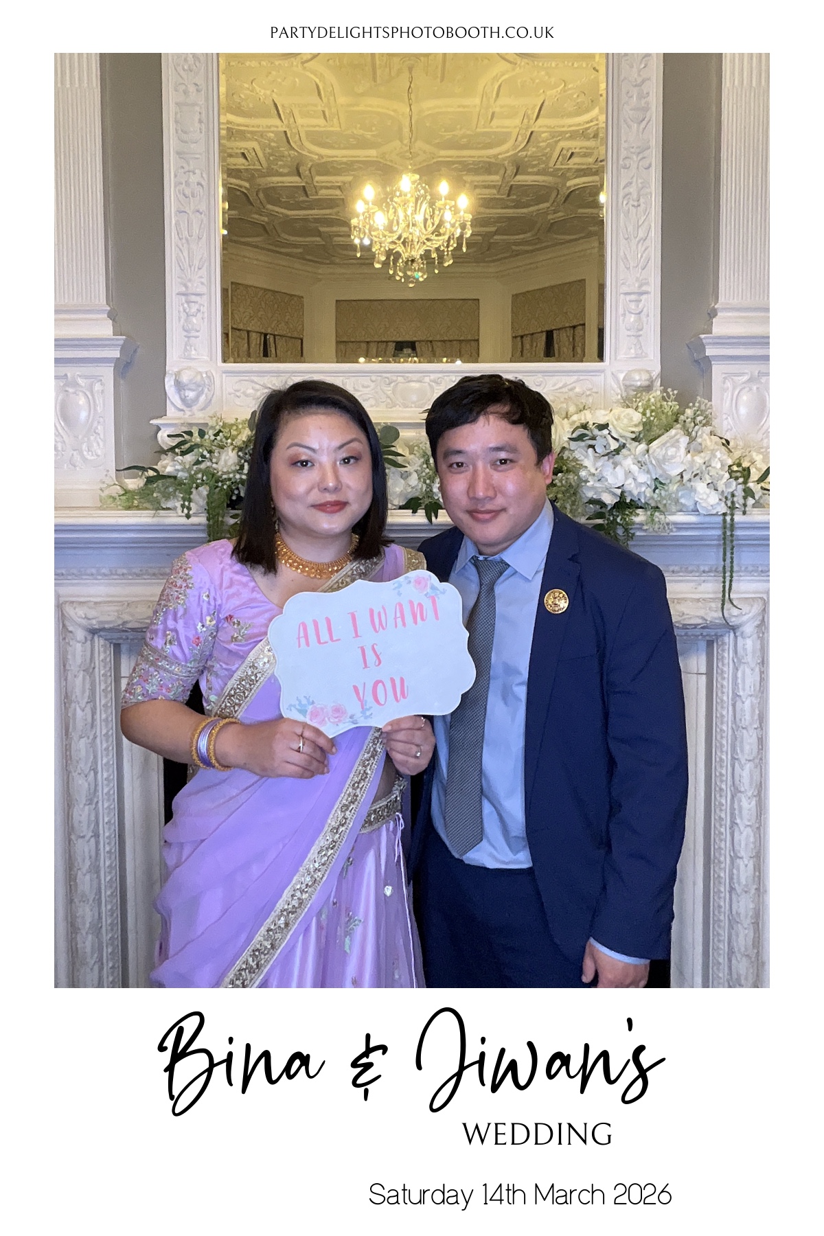 Bina and Jiwan's Wedding | View more photos from the event at gallery.partydelightsphotobooth.co.uk/u/PartyDelightsPhotoBooth/Bina-and-Jiwans-Wedding