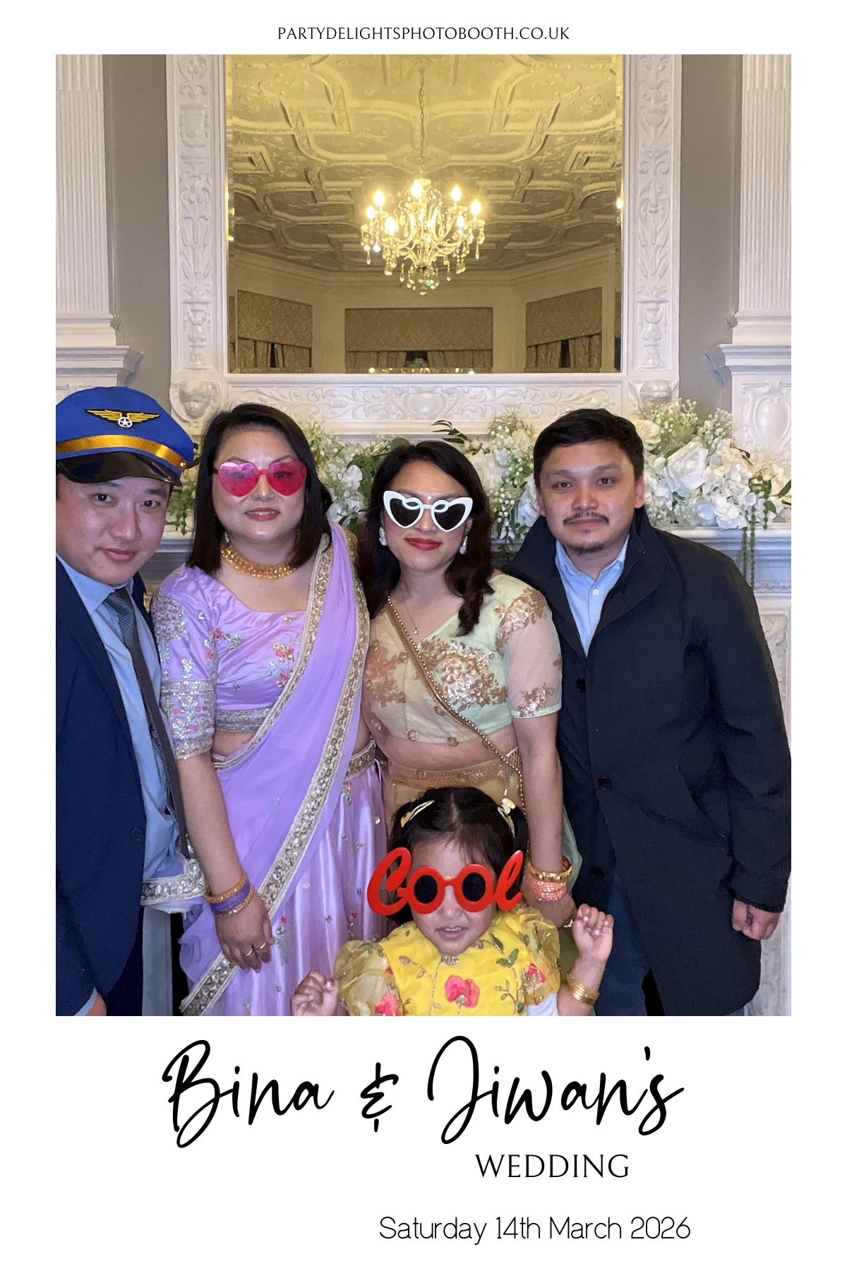 Bina and Jiwan's Wedding | View more photos from the event at gallery.partydelightsphotobooth.co.uk/u/PartyDelightsPhotoBooth/Bina-and-Jiwans-Wedding