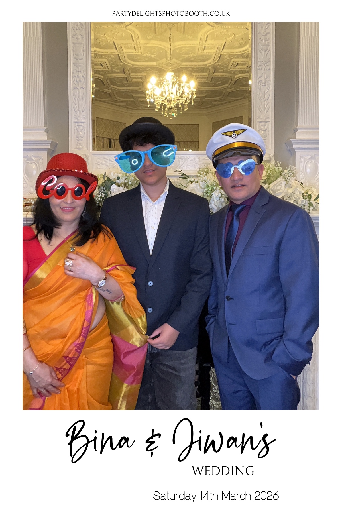 Bina and Jiwan's Wedding | View more photos from the event at gallery.partydelightsphotobooth.co.uk/u/PartyDelightsPhotoBooth/Bina-and-Jiwans-Wedding