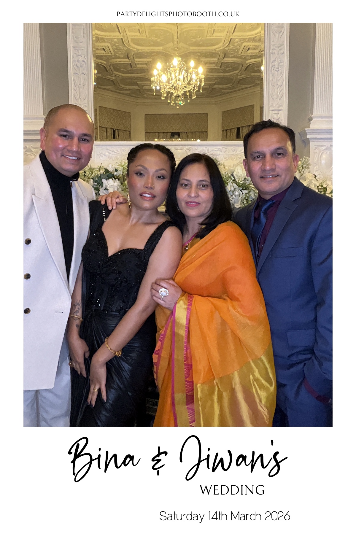 Bina and Jiwan's Wedding | View more photos from the event at gallery.partydelightsphotobooth.co.uk/u/PartyDelightsPhotoBooth/Bina-and-Jiwans-Wedding