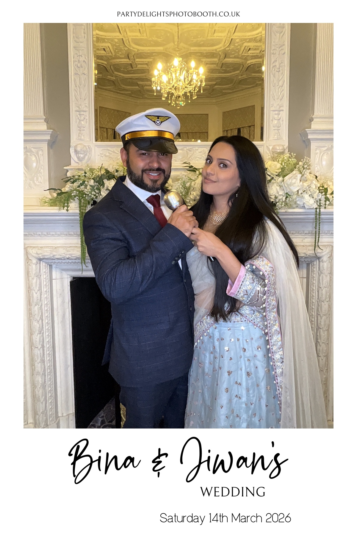 Bina and Jiwan's Wedding | View more photos from the event at gallery.partydelightsphotobooth.co.uk/u/PartyDelightsPhotoBooth/Bina-and-Jiwans-Wedding