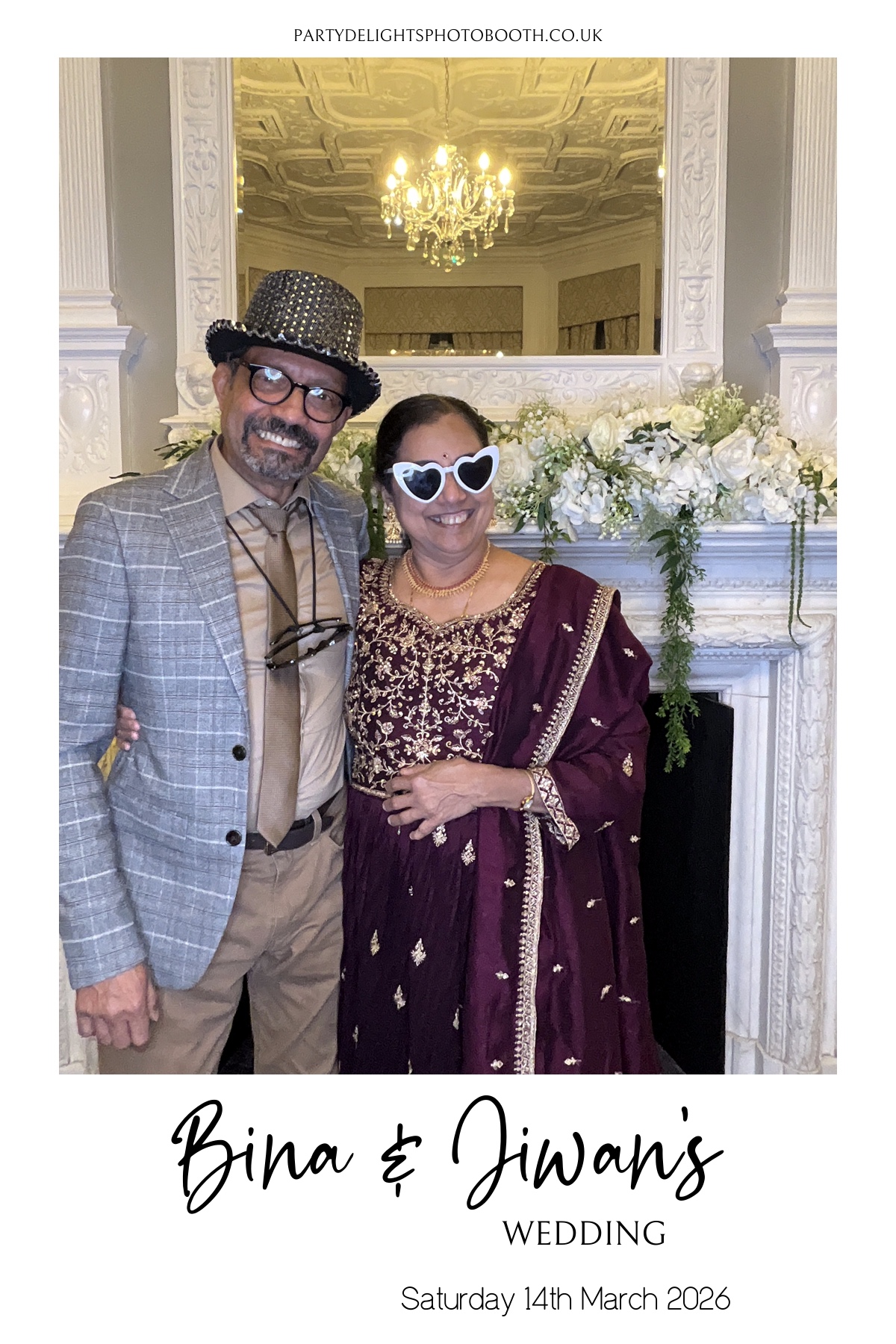 Bina and Jiwan's Wedding | View more photos from the event at gallery.partydelightsphotobooth.co.uk/u/PartyDelightsPhotoBooth/Bina-and-Jiwans-Wedding