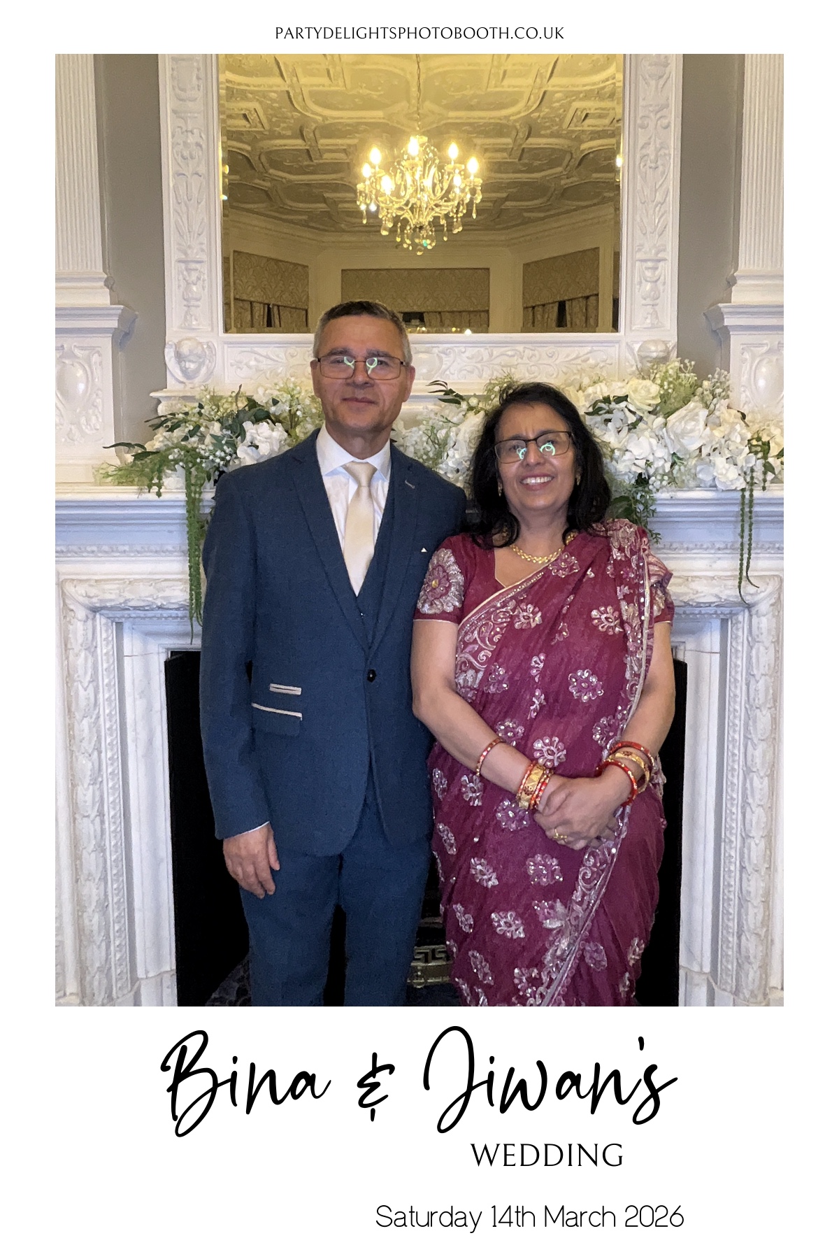 Bina and Jiwan's Wedding | View more photos from the event at gallery.partydelightsphotobooth.co.uk/u/PartyDelightsPhotoBooth/Bina-and-Jiwans-Wedding