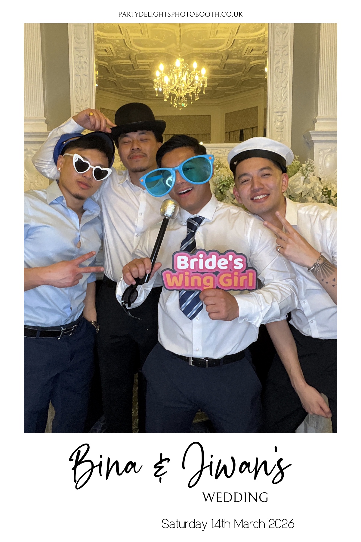 Bina and Jiwan's Wedding | View more photos from the event at gallery.partydelightsphotobooth.co.uk/u/PartyDelightsPhotoBooth/Bina-and-Jiwans-Wedding