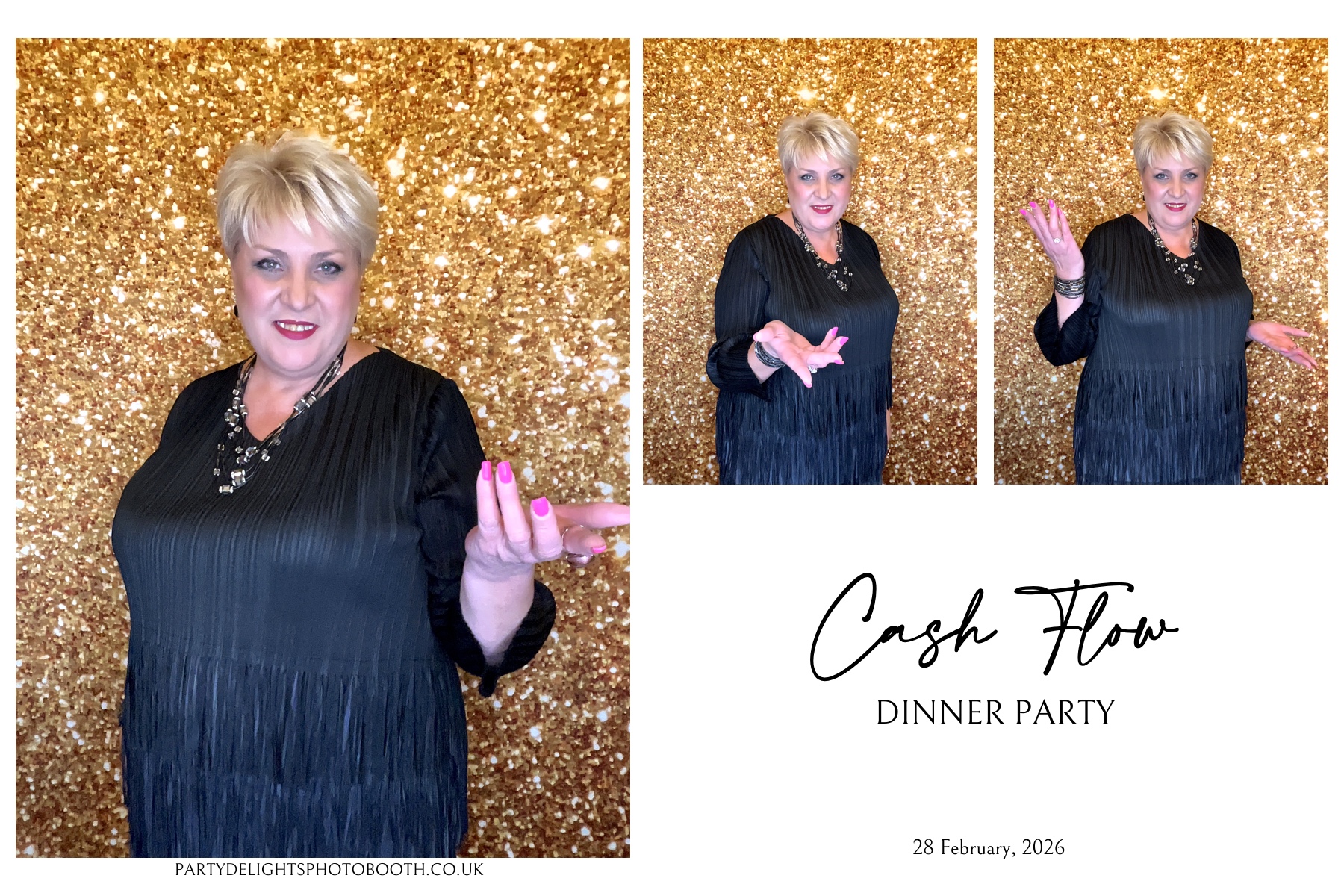 Cash Flow - Dinner Party | View more photos from the event at gallery.partydelightsphotobooth.co.uk/u/PartyDelightsPhotoBooth/Cash-Flow-Dinner-Party