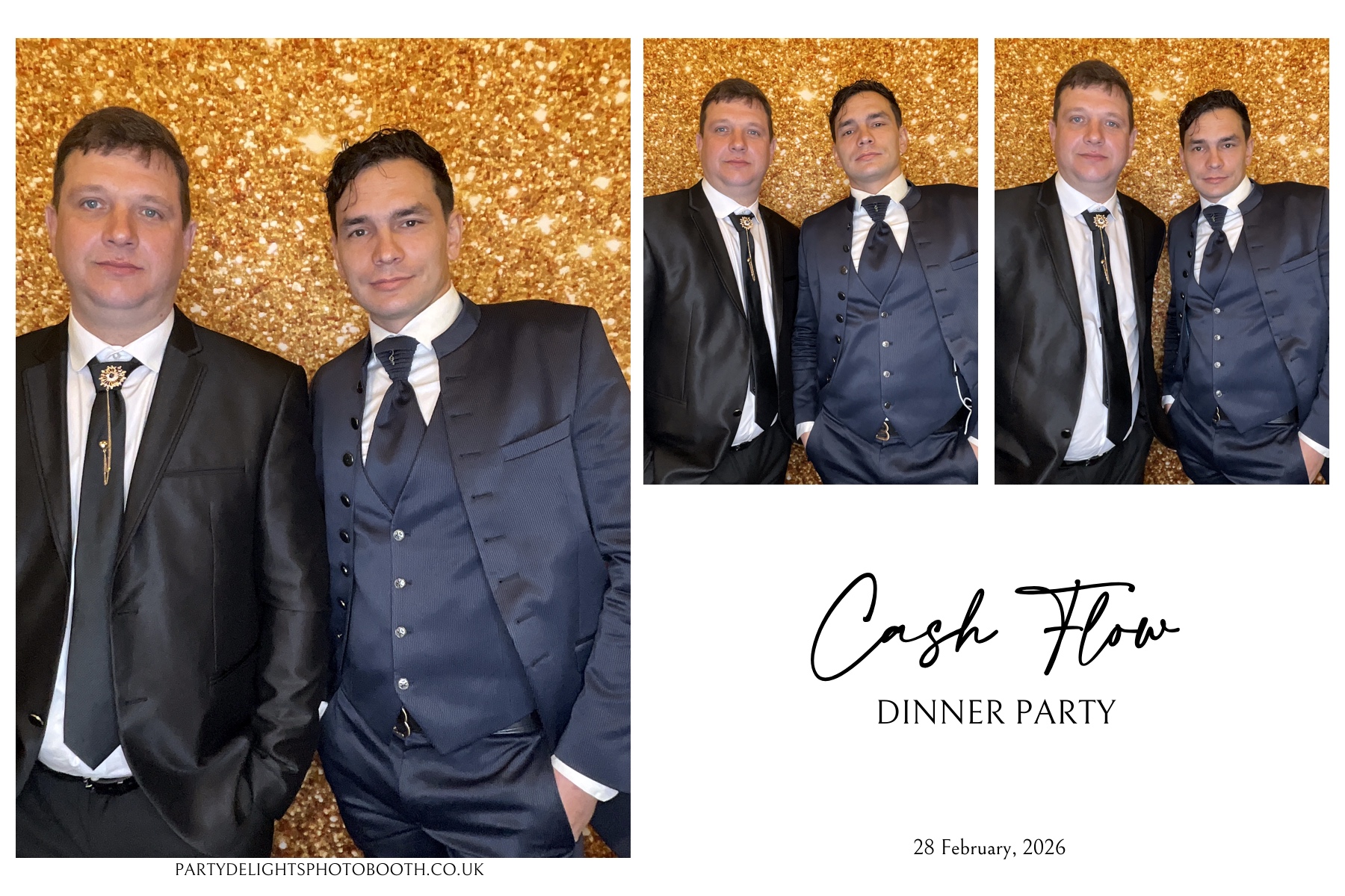Cash Flow - Dinner Party | View more photos from the event at gallery.partydelightsphotobooth.co.uk/u/PartyDelightsPhotoBooth/Cash-Flow-Dinner-Party