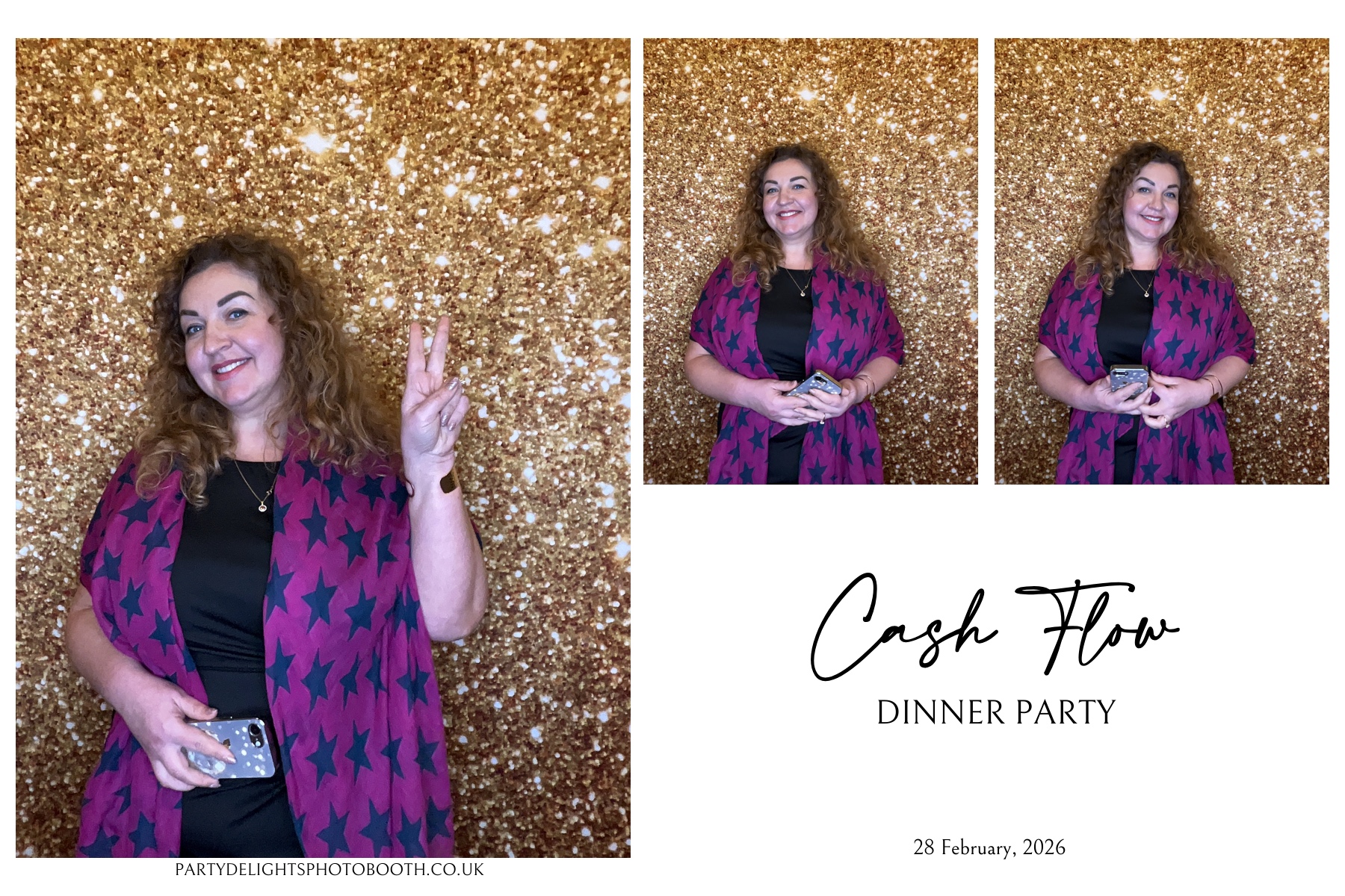 Cash Flow - Dinner Party | View more photos from the event at gallery.partydelightsphotobooth.co.uk/u/PartyDelightsPhotoBooth/Cash-Flow-Dinner-Party