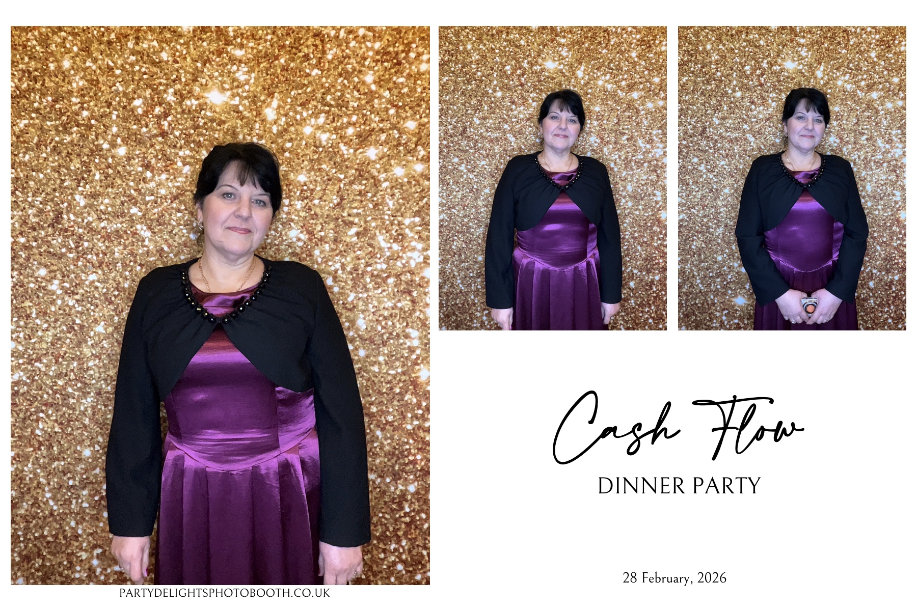 Cash Flow - Dinner Party | View more photos from the event at gallery.partydelightsphotobooth.co.uk/u/PartyDelightsPhotoBooth/Cash-Flow-Dinner-Party