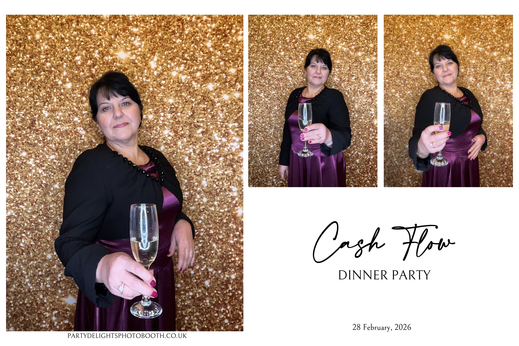 Cash Flow - Dinner Party | View more photos from the event at gallery.partydelightsphotobooth.co.uk/u/PartyDelightsPhotoBooth/Cash-Flow-Dinner-Party