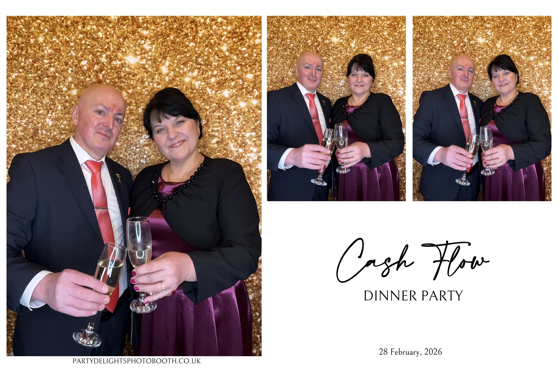 Cash Flow - Dinner Party | View more photos from the event at gallery.partydelightsphotobooth.co.uk/u/PartyDelightsPhotoBooth/Cash-Flow-Dinner-Party