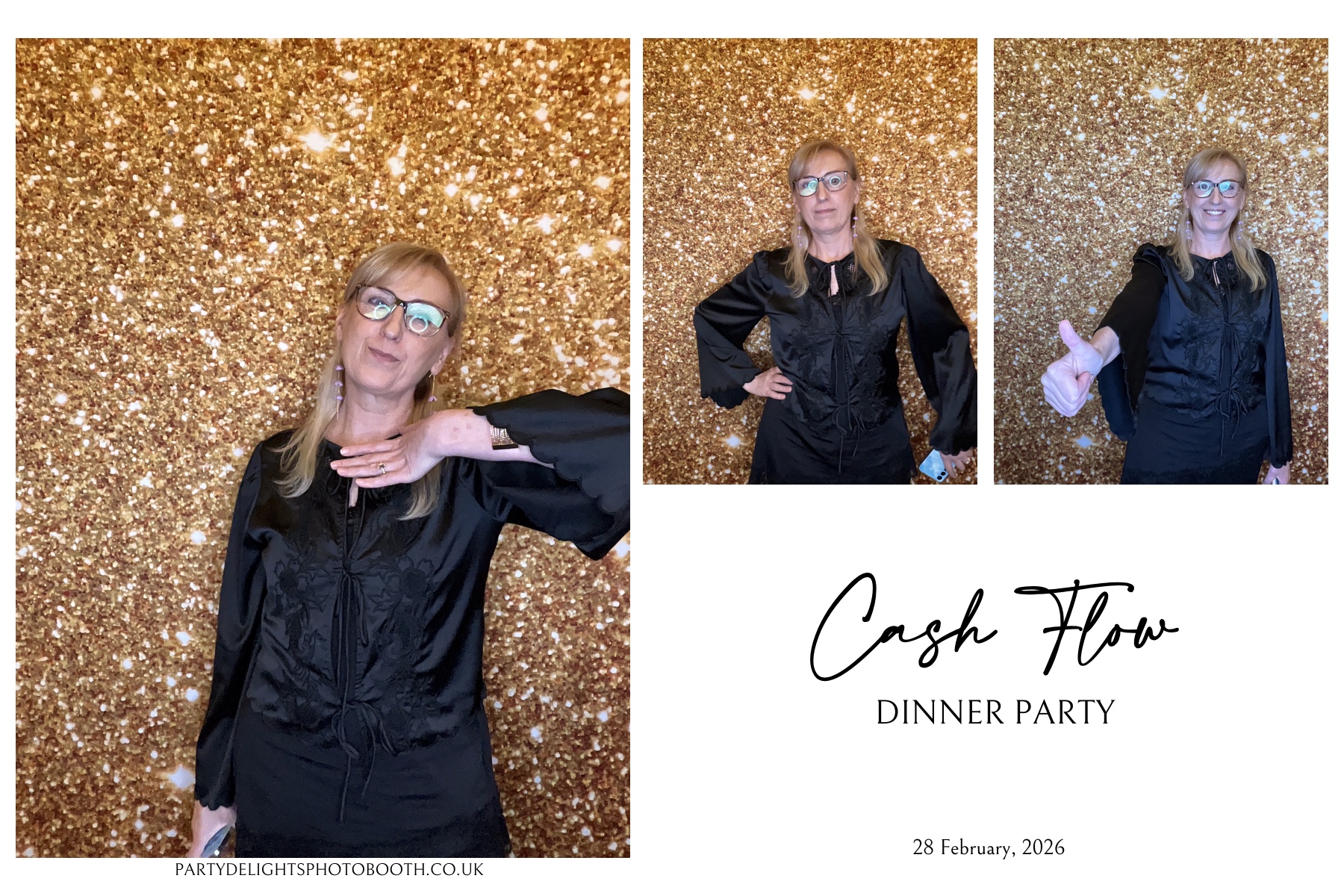 Cash Flow - Dinner Party | View more photos from the event at gallery.partydelightsphotobooth.co.uk/u/PartyDelightsPhotoBooth/Cash-Flow-Dinner-Party