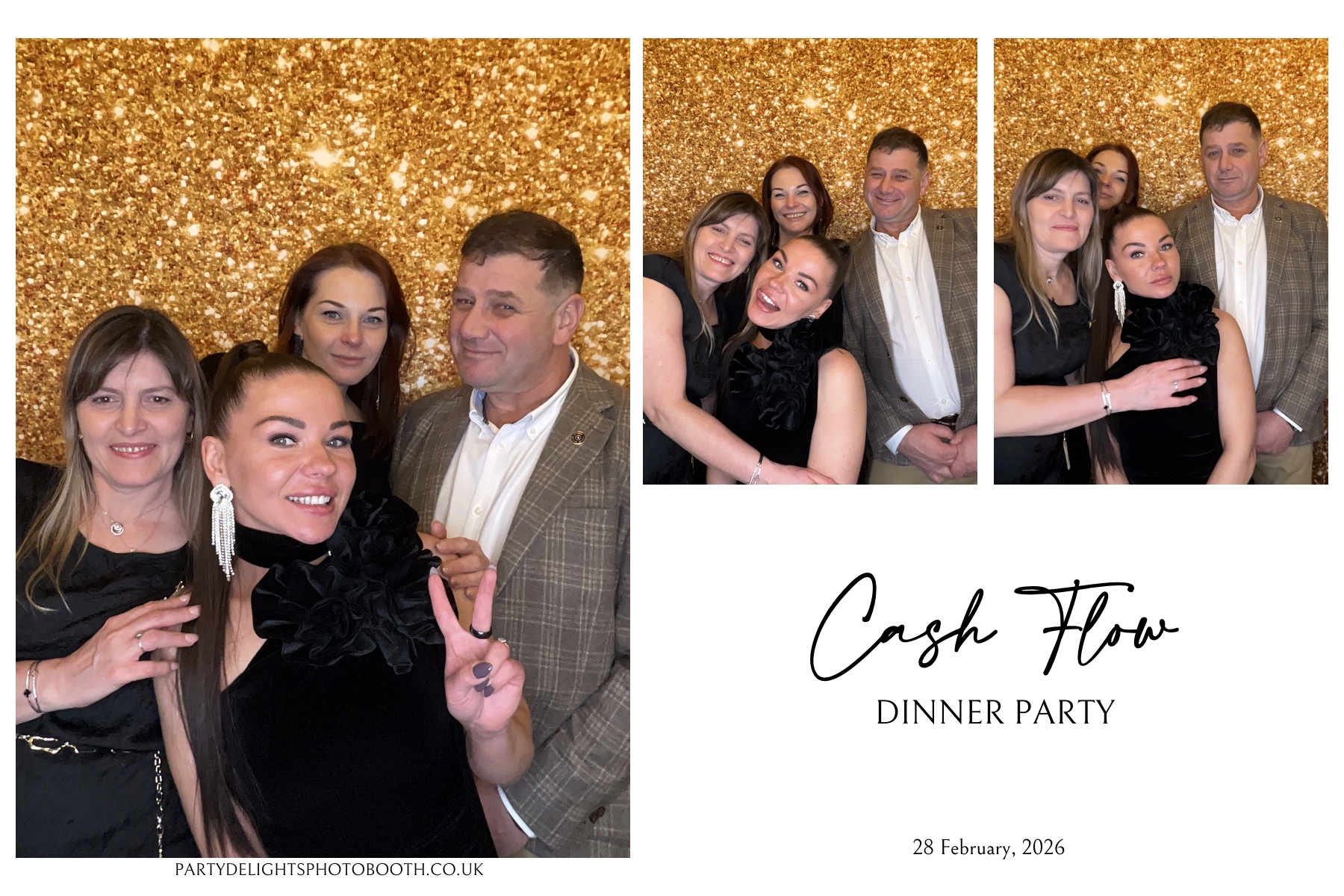 Cash Flow - Dinner Party | View more photos from the event at gallery.partydelightsphotobooth.co.uk/u/PartyDelightsPhotoBooth/Cash-Flow-Dinner-Party