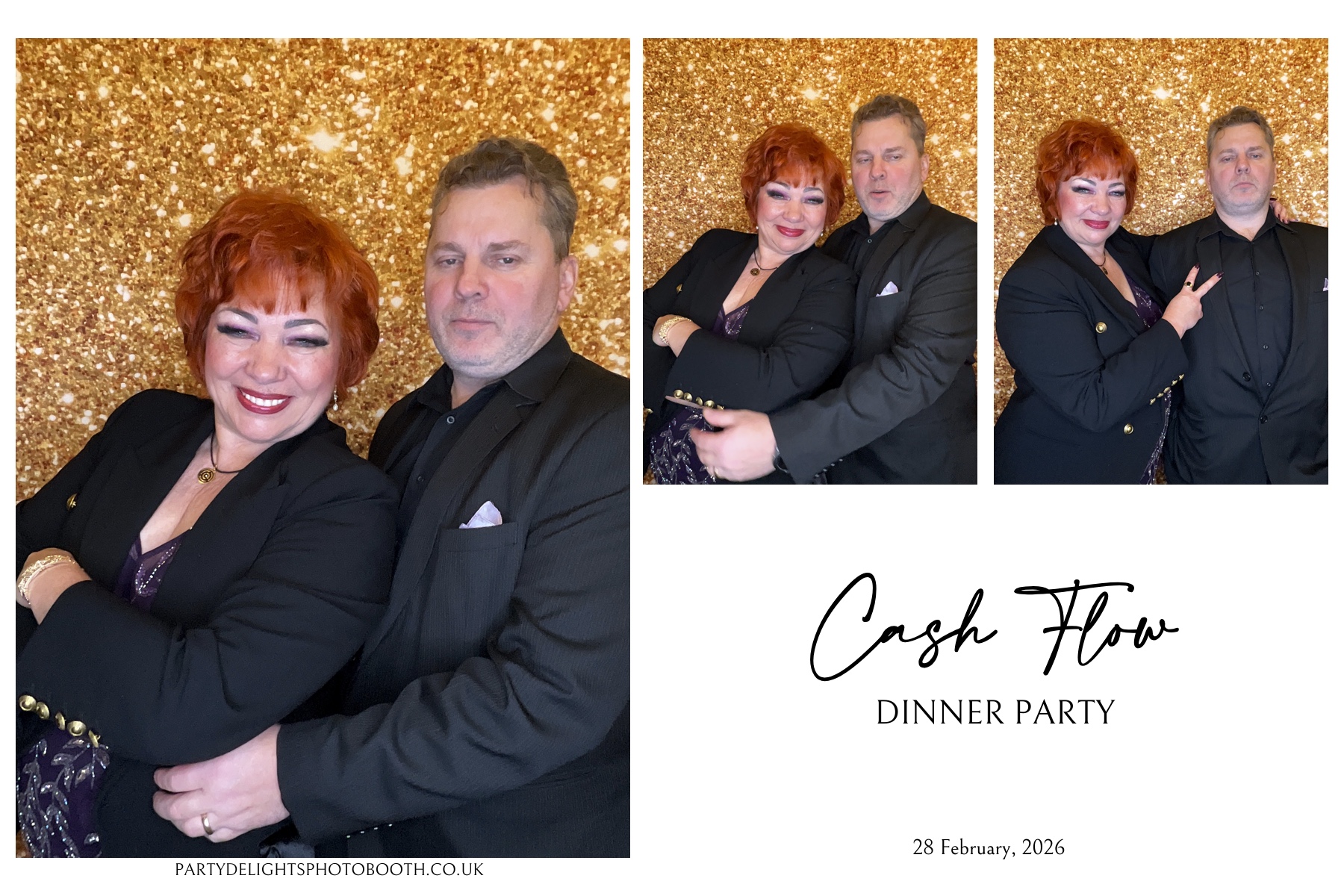 Cash Flow - Dinner Party | View more photos from the event at gallery.partydelightsphotobooth.co.uk/u/PartyDelightsPhotoBooth/Cash-Flow-Dinner-Party