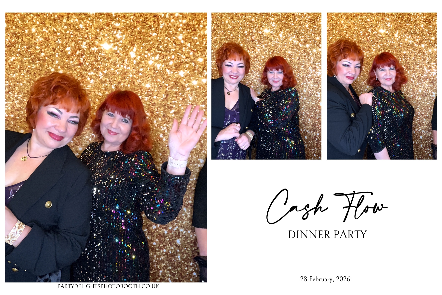 Cash Flow - Dinner Party | View more photos from the event at gallery.partydelightsphotobooth.co.uk/u/PartyDelightsPhotoBooth/Cash-Flow-Dinner-Party